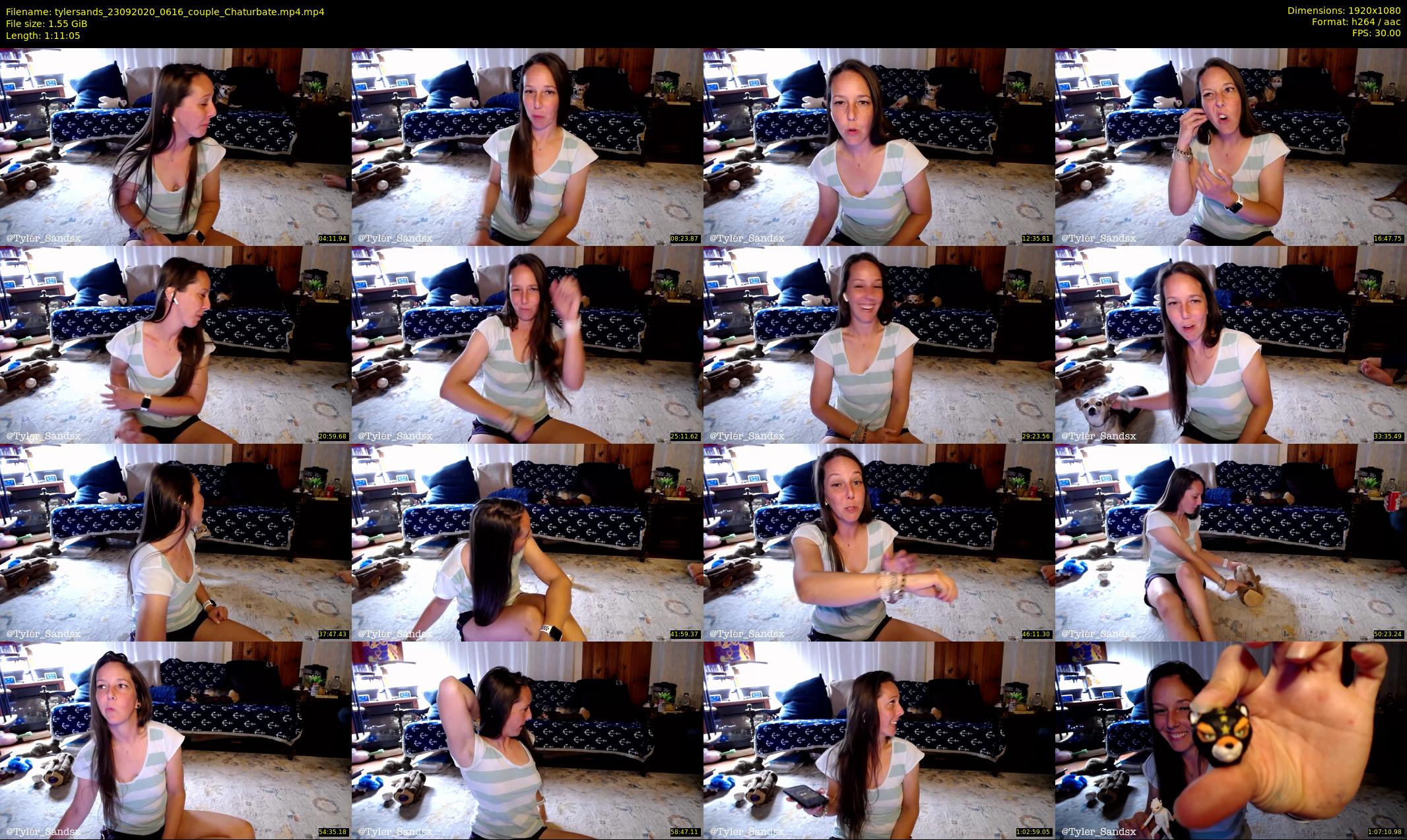 tylersands — 72 minute Chaturbate female cam show recording, 1080p, Sep 23, 2020