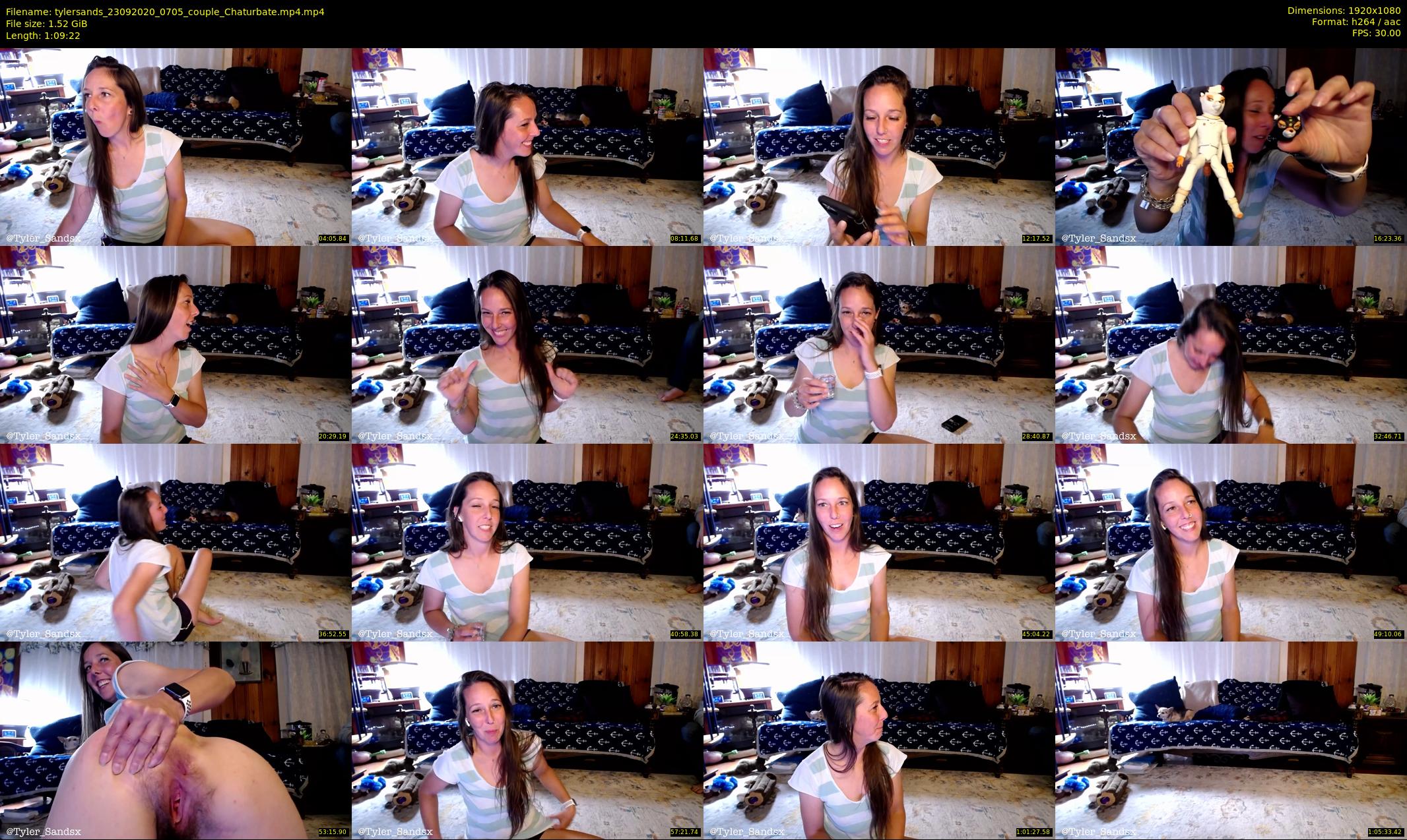 tylersands — 70 minute Chaturbate female cam show recording, 1080p, Sep 23, 2020