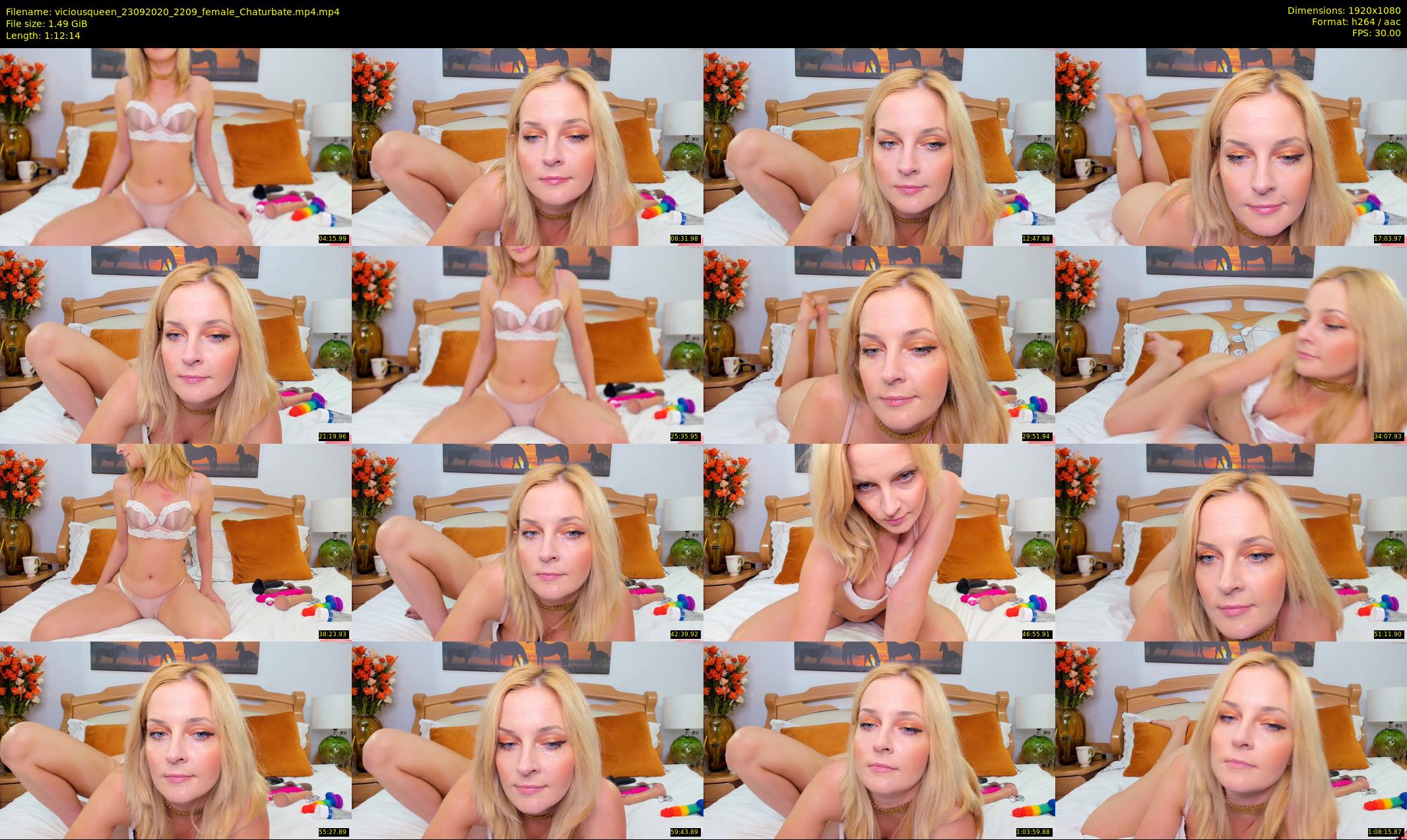 viciousqueen — 73 minute Chaturbate female cam show recording, 1080p, Sep 23, 2020