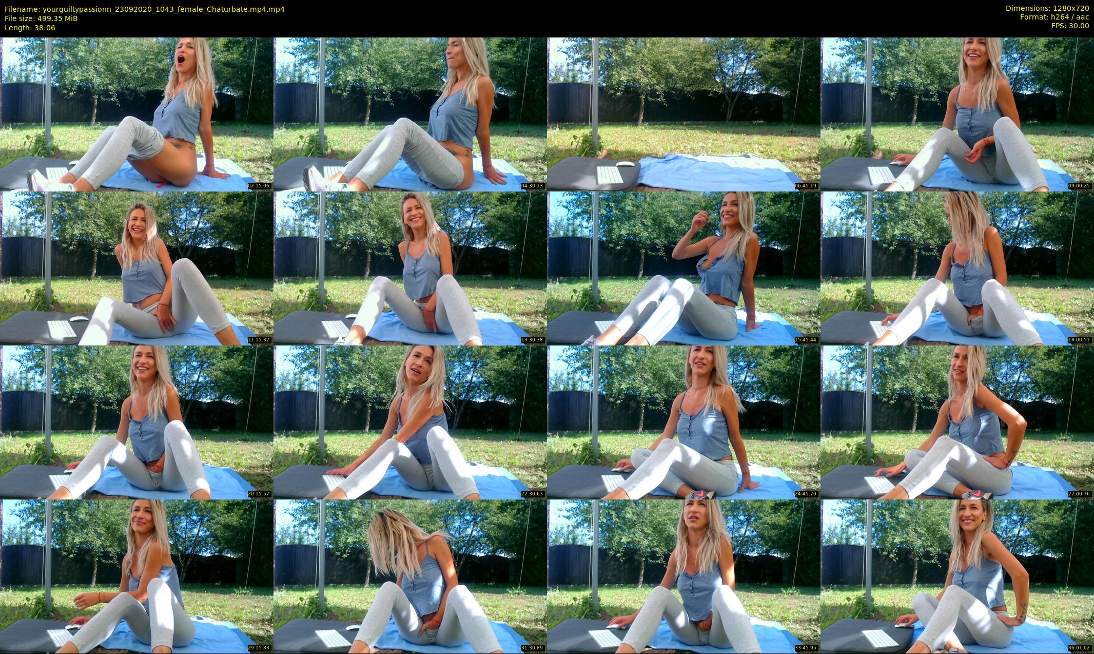 yourguiltypassionn — 39 minute Chaturbate female cam show recording, 720p, Sep 23, 2020