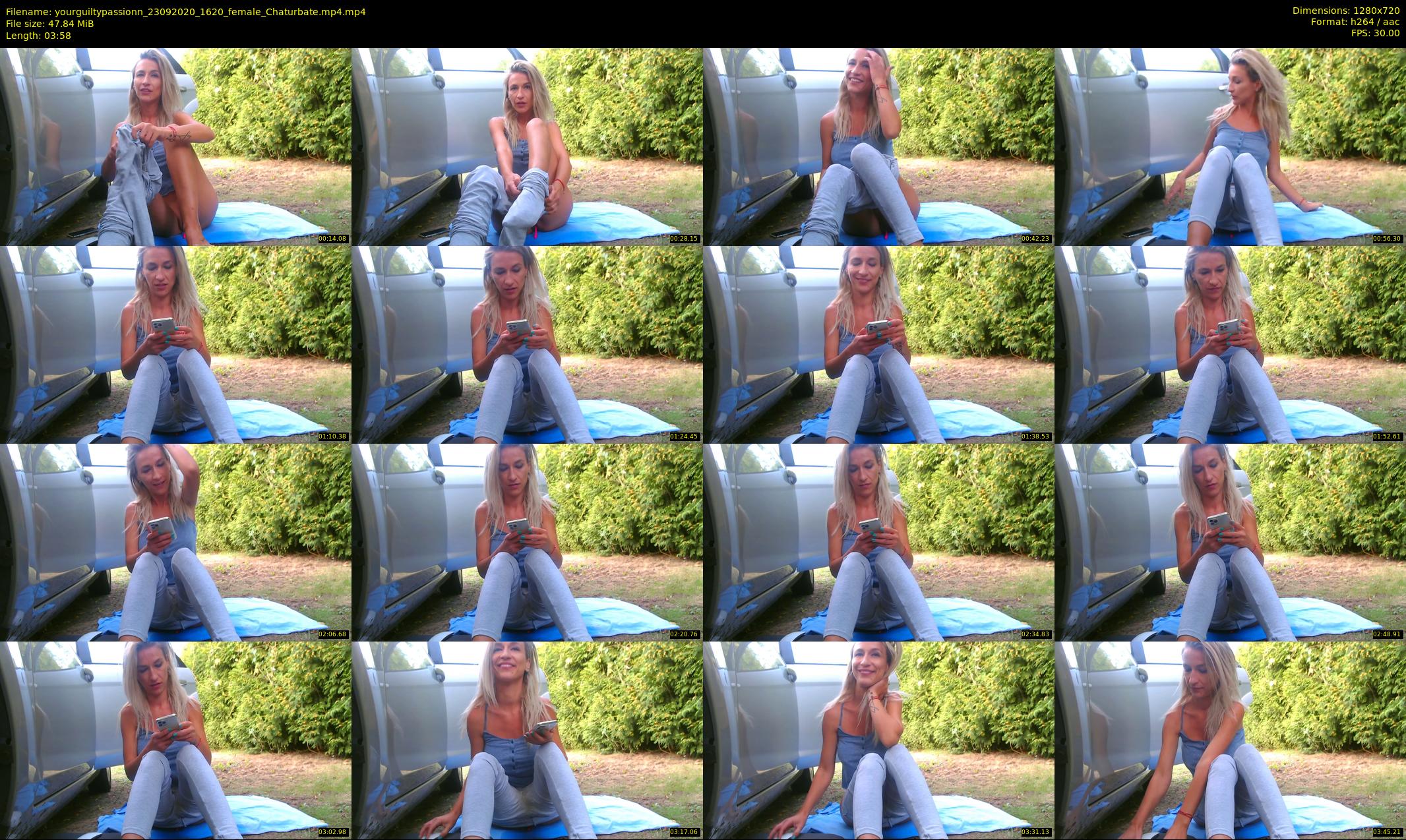 yourguiltypassionn — 4 minute Chaturbate female cam show recording, 720p, Sep 23, 2020