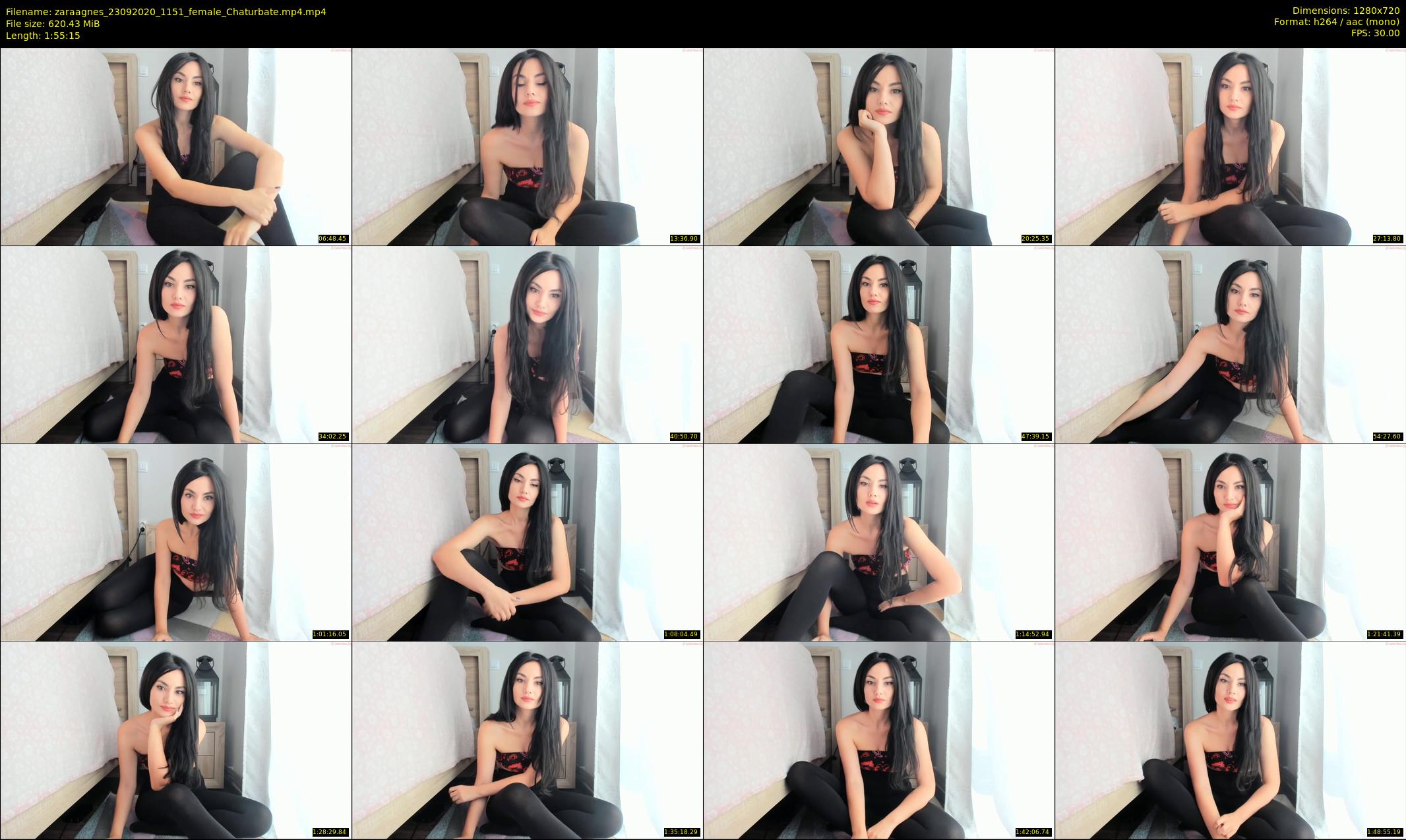 zaraagnes — 116 minute Chaturbate female cam show recording, 720p, Sep 23, 2020