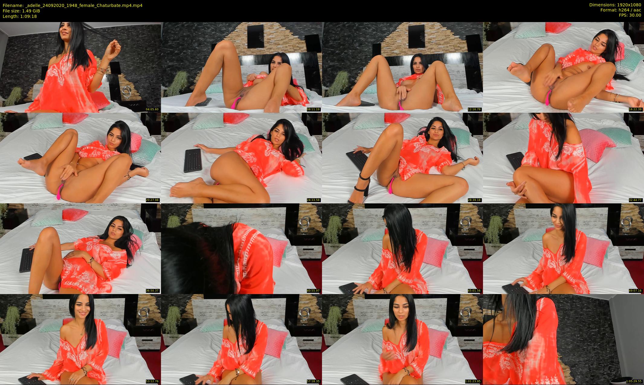 _adelle — 70 minute Chaturbate female cam show recording, 1080p, Sep 24, 2020