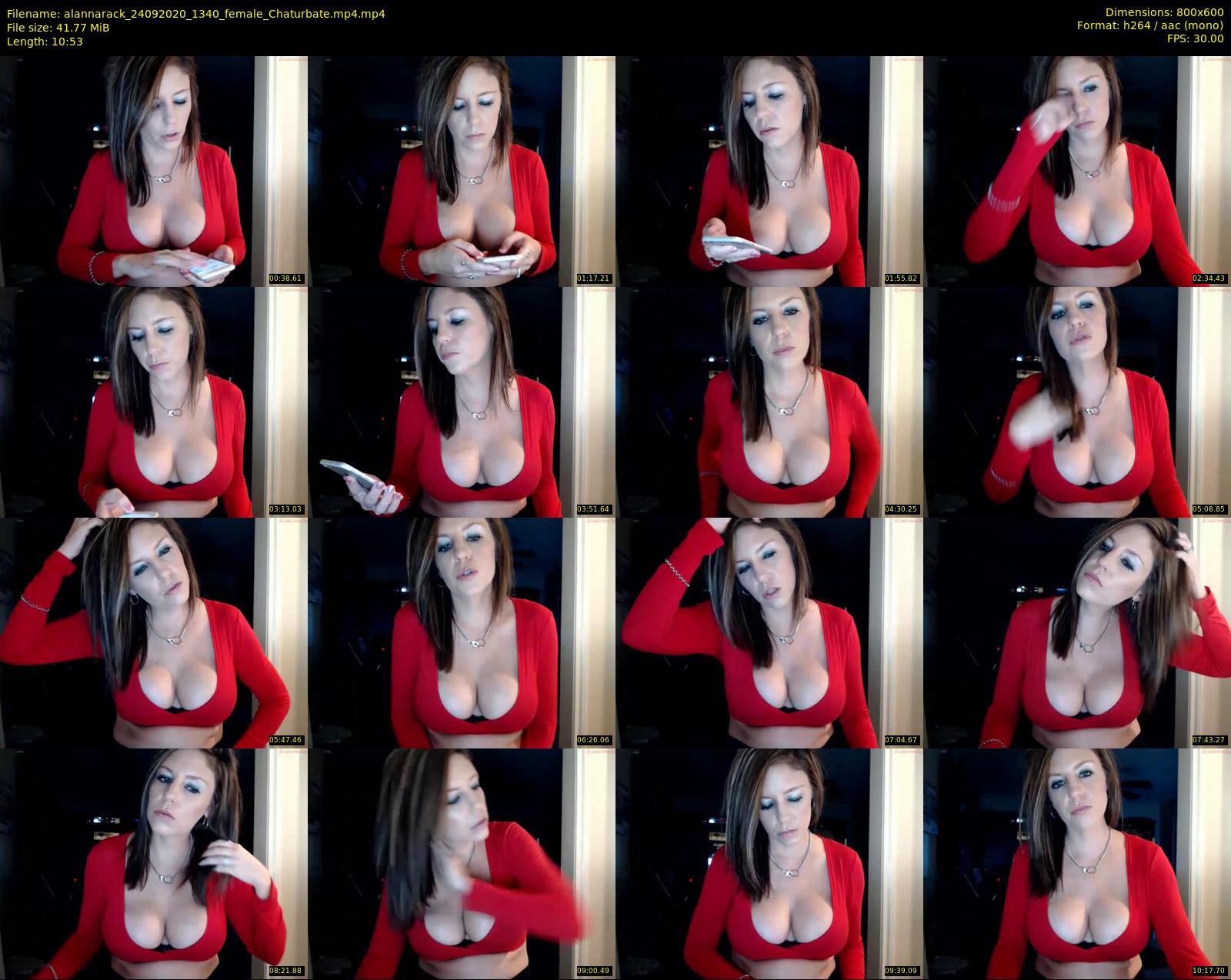 alannarack — 11 minute Chaturbate female cam show recording, 480p, Sep 24, 2020