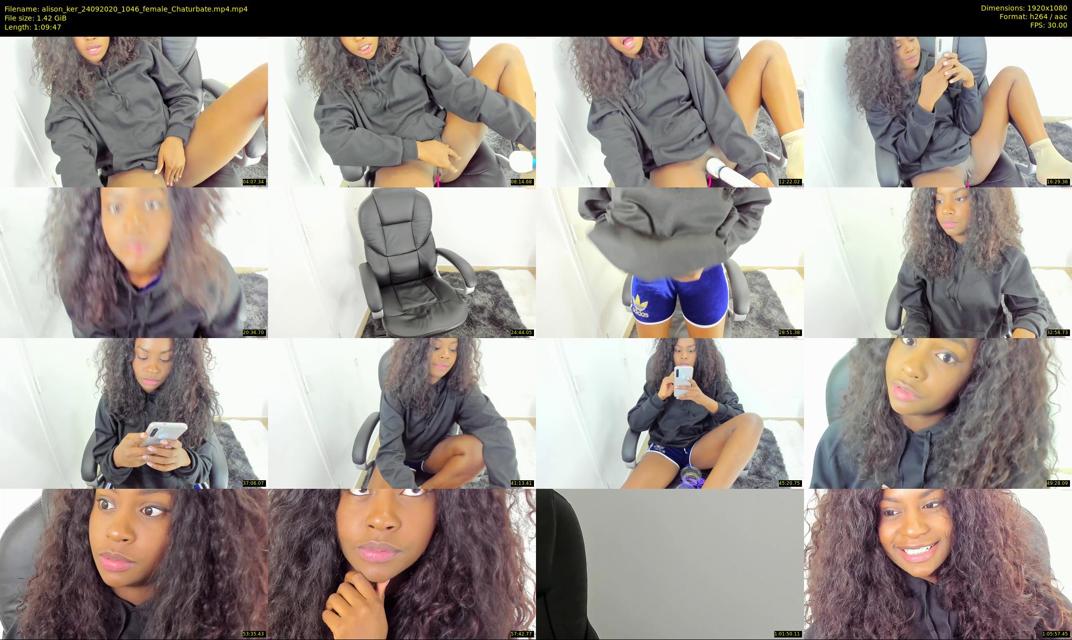alison_ker — 70 minute Chaturbate female cam show recording, 1080p, Sep 24, 2020