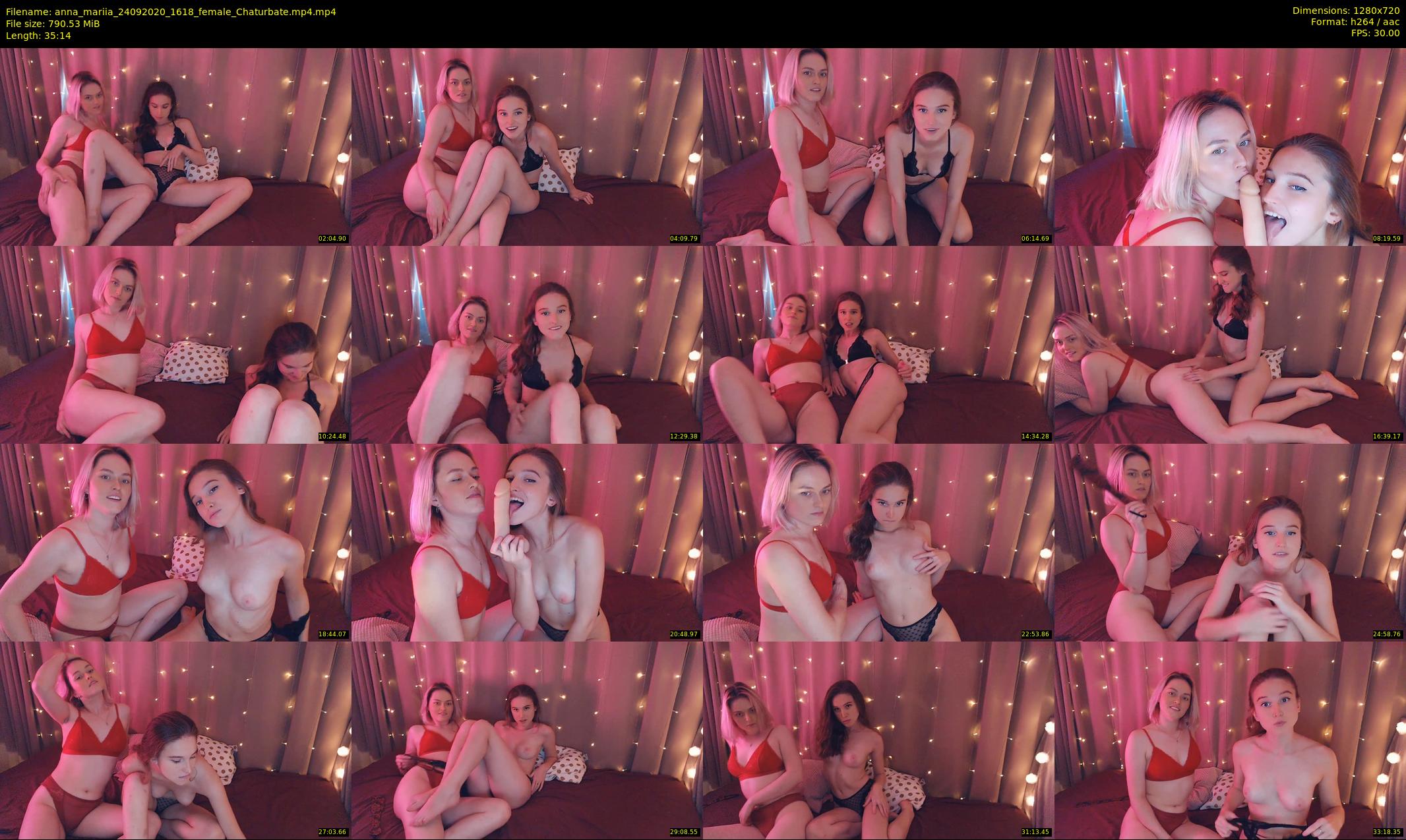 anna_mariia — 36 minute Chaturbate couple cam show recording, 720p, Sep 24, 2020
