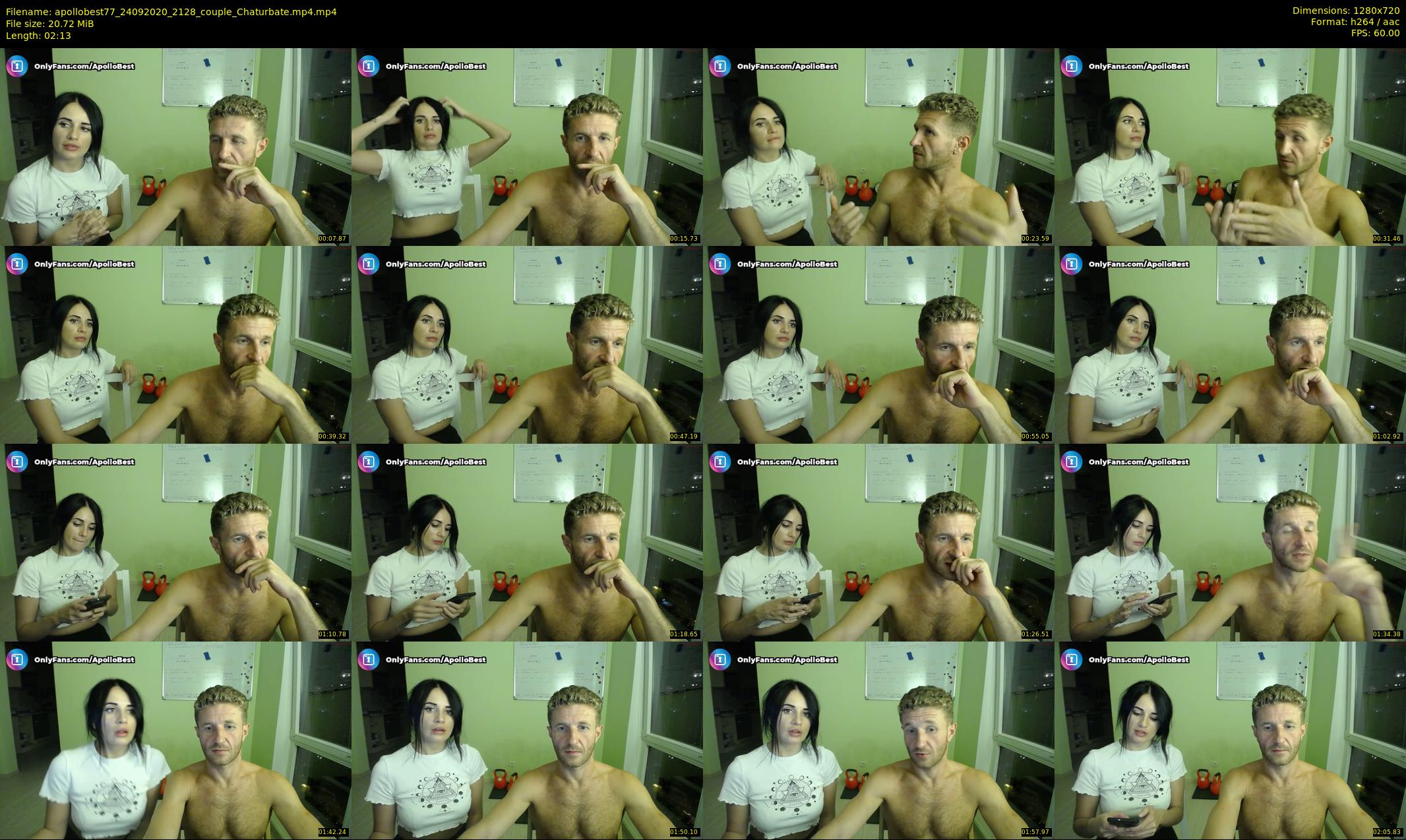 apollobest77 — 3 minute Chaturbate male cam show recording, 720p, Sep 24, 2020