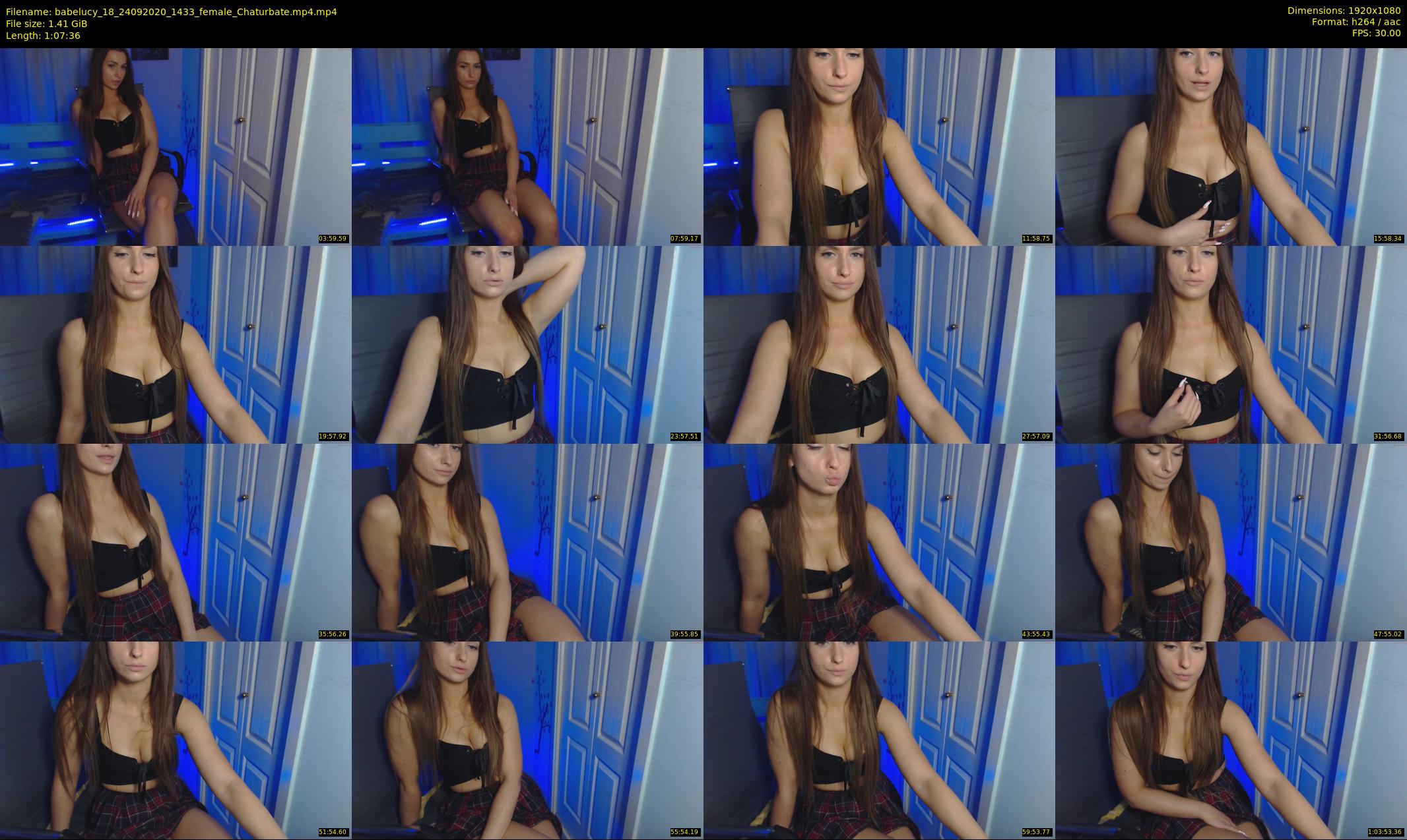 babelucy_18 — 68 minute Chaturbate female cam show recording, 1080p, Sep 24, 2020