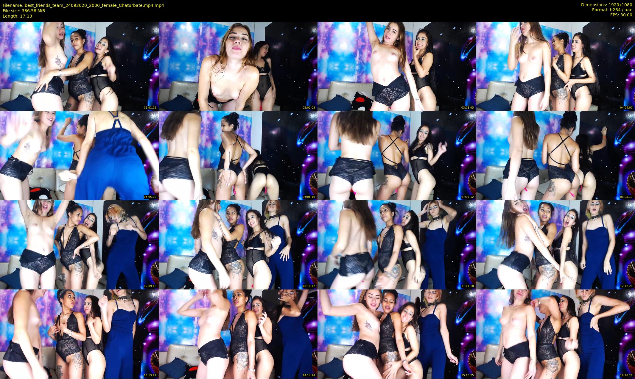 best_friends_team — 18 minute Chaturbate female cam show recording, 1080p, Sep 24, 2020