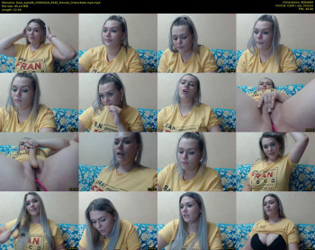 blue_eyes96 — 13 minute Chaturbate female cam show recording, 480p, Sep 25, 2020