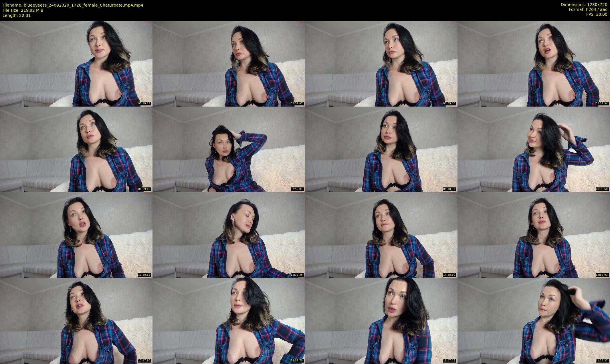 blueeyeess — 23 minute Chaturbate female cam show recording, 720p, Sep 24, 2020