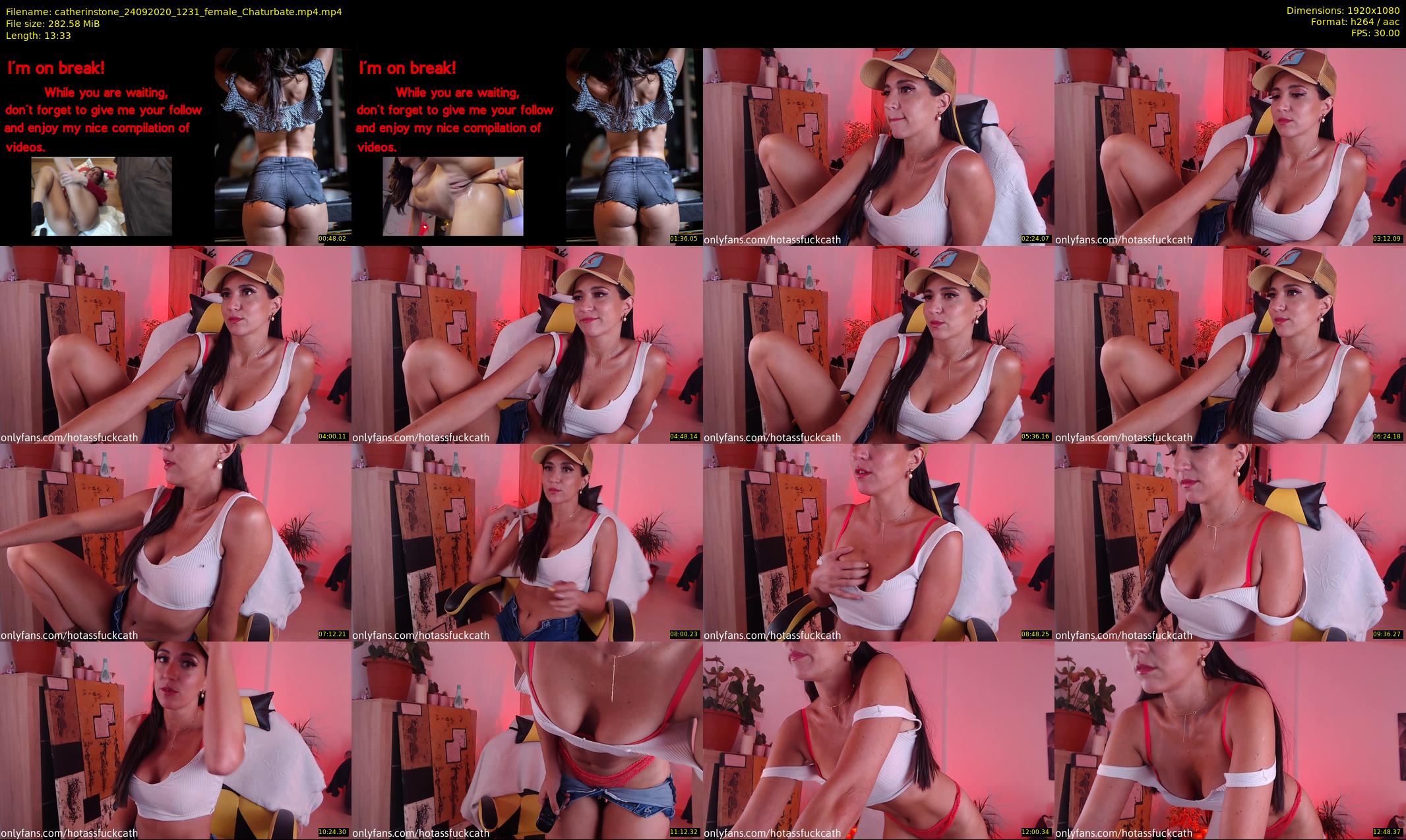 catherinstone — 14 minute Chaturbate female cam show recording, 1080p, Sep 24, 2020