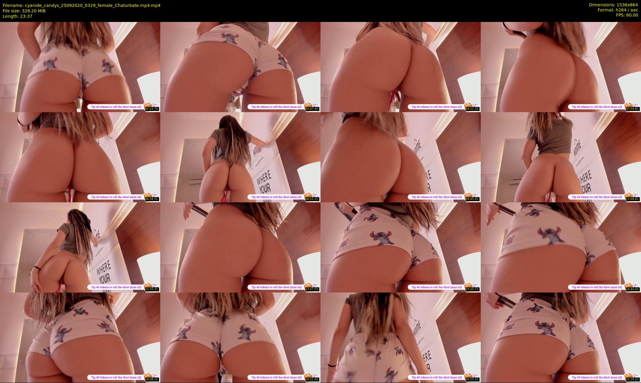 cyanide_candys — 24 minute Chaturbate female cam show recording, 720p, Sep 25, 2020