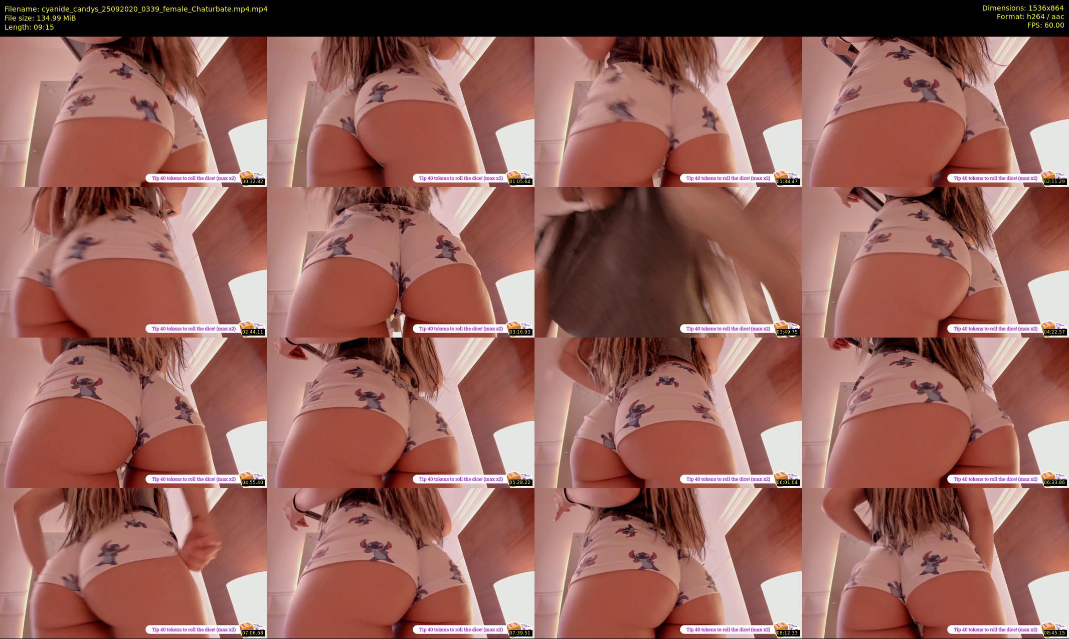 cyanide_candys — 10 minute Chaturbate female cam show recording, 720p, Sep 25, 2020