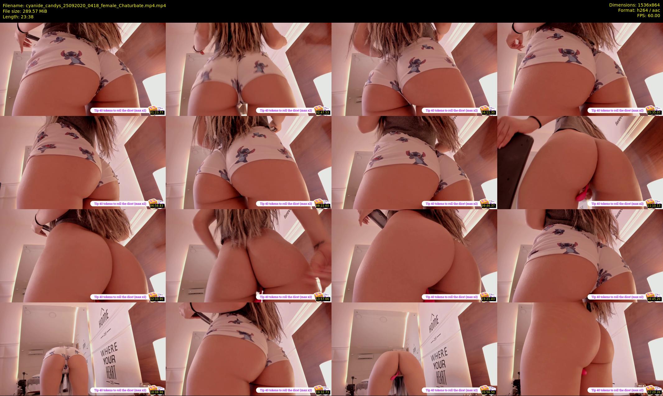 cyanide_candys — 24 minute Chaturbate female cam show recording, 720p, Sep 25, 2020