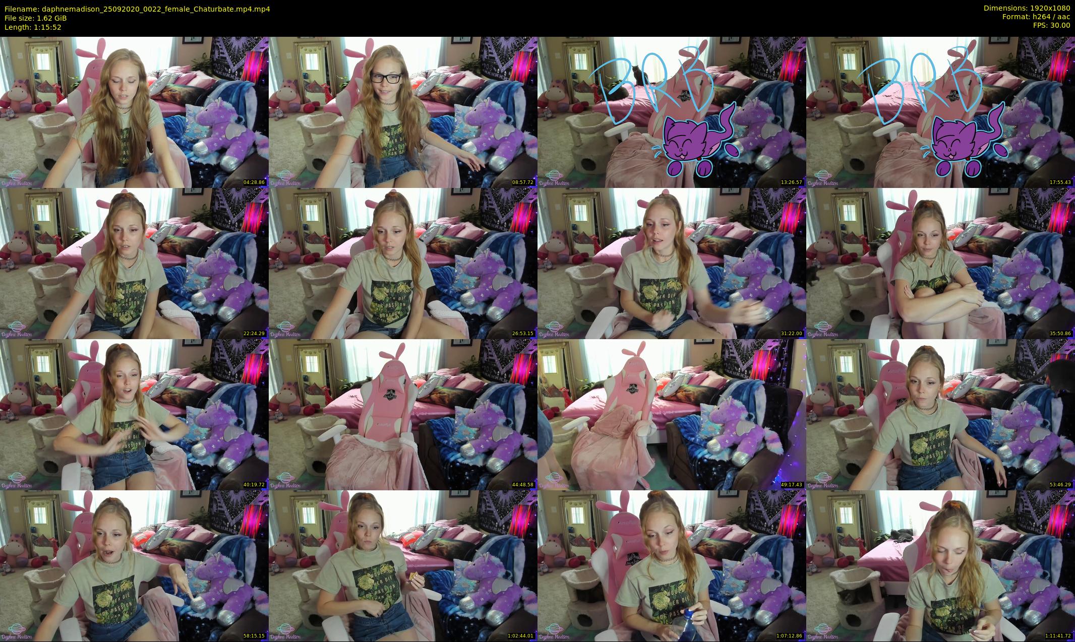 daphnemadison — 76 minute Chaturbate couple cam show recording, 1080p, Sep 25, 2020