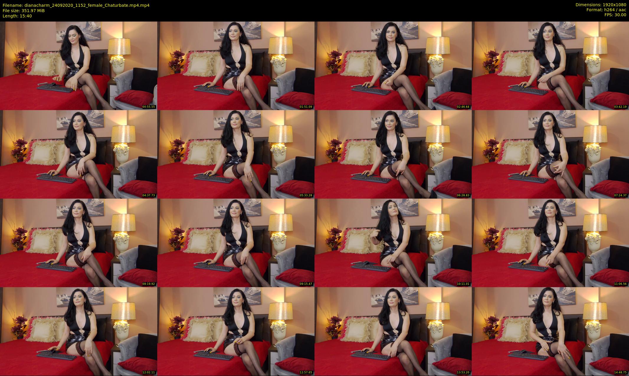 dianacharm — 16 minute Chaturbate female cam show recording, 1080p, Sep 24, 2020