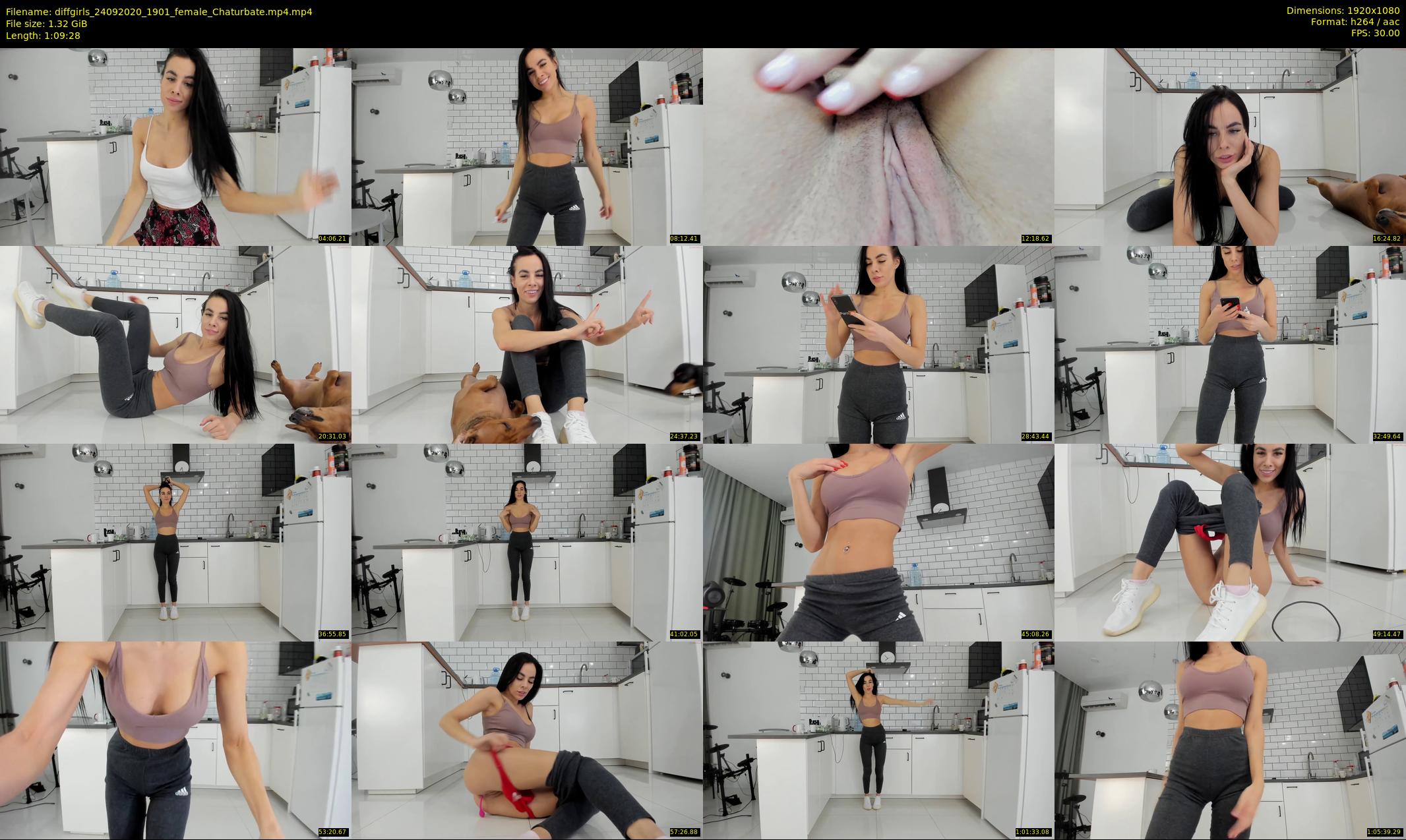 diffgirls — 70 minute Chaturbate female cam show recording, 1080p, Sep 24, 2020