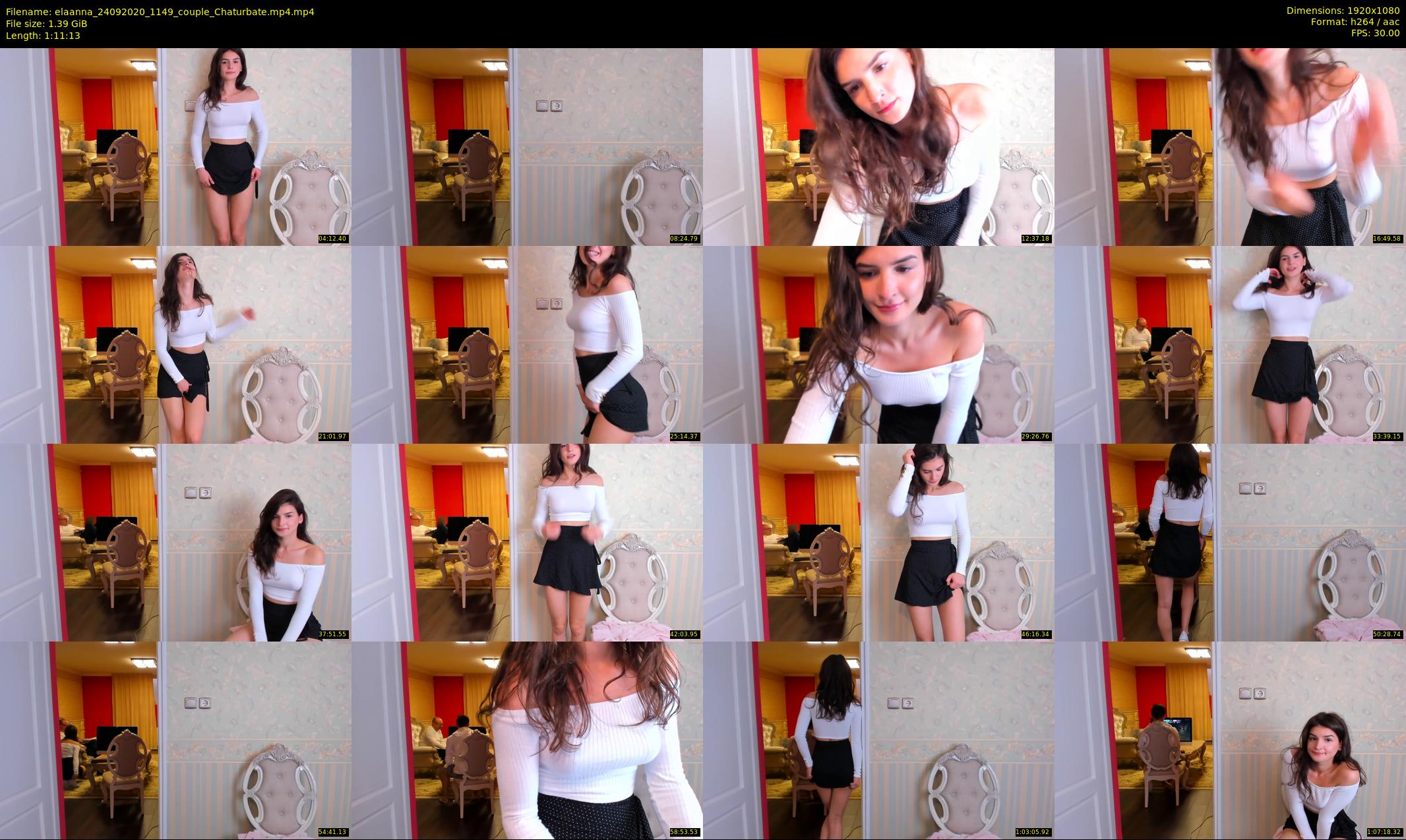 elaanna — 72 minute Chaturbate female cam show recording, 1080p, Sep 24, 2020