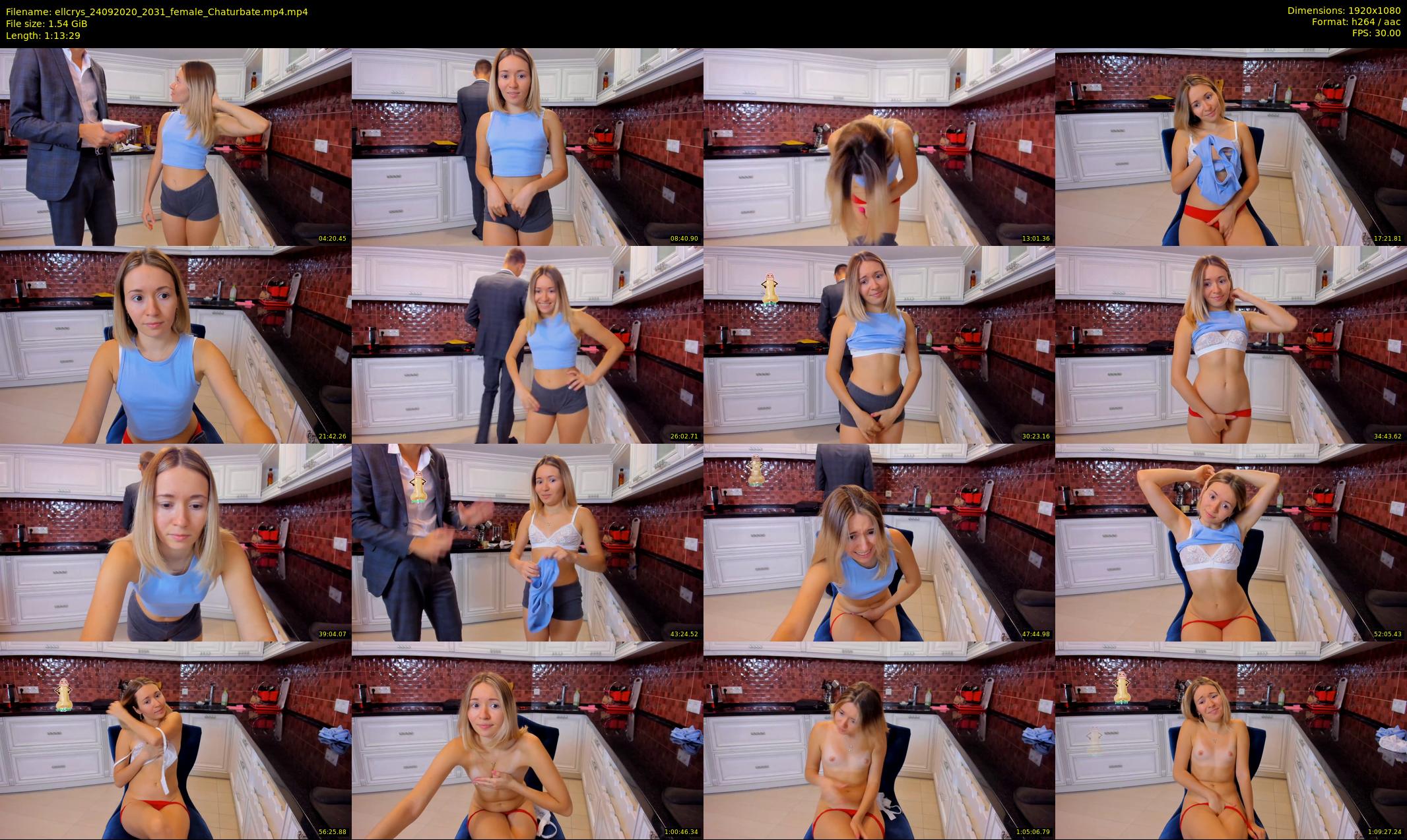 ellcrys — 74 minute Chaturbate couple cam show recording, 1080p, Sep 24, 2020