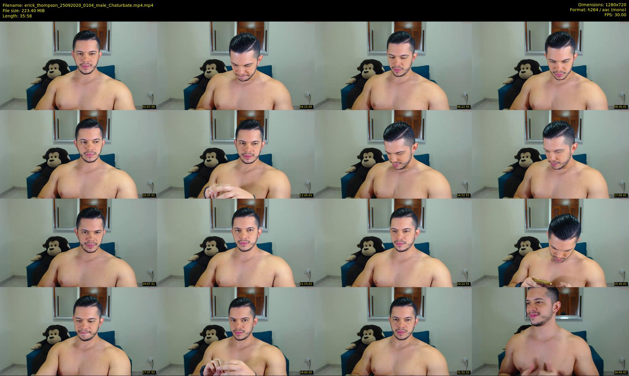 erick_thompson — 36 minute Chaturbate male cam show recording, 720p, Sep 25, 2020
