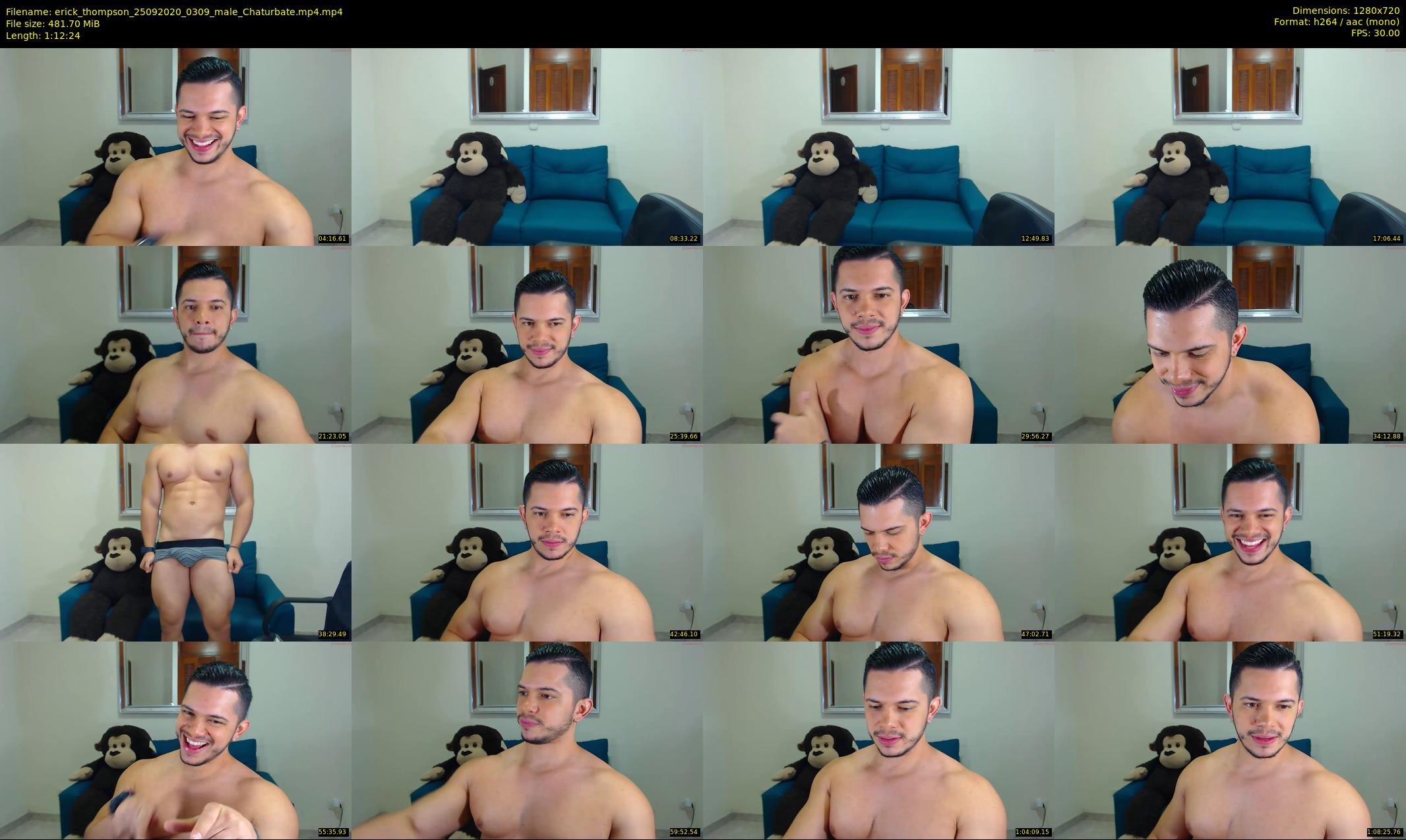 erick_thompson — 73 minute Chaturbate male cam show recording, 720p, Sep 25, 2020