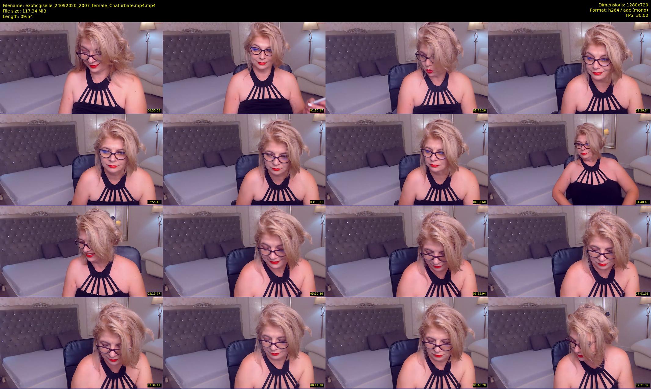 exoticgiselle — 10 minute Chaturbate female cam show recording, 720p, Sep 24, 2020