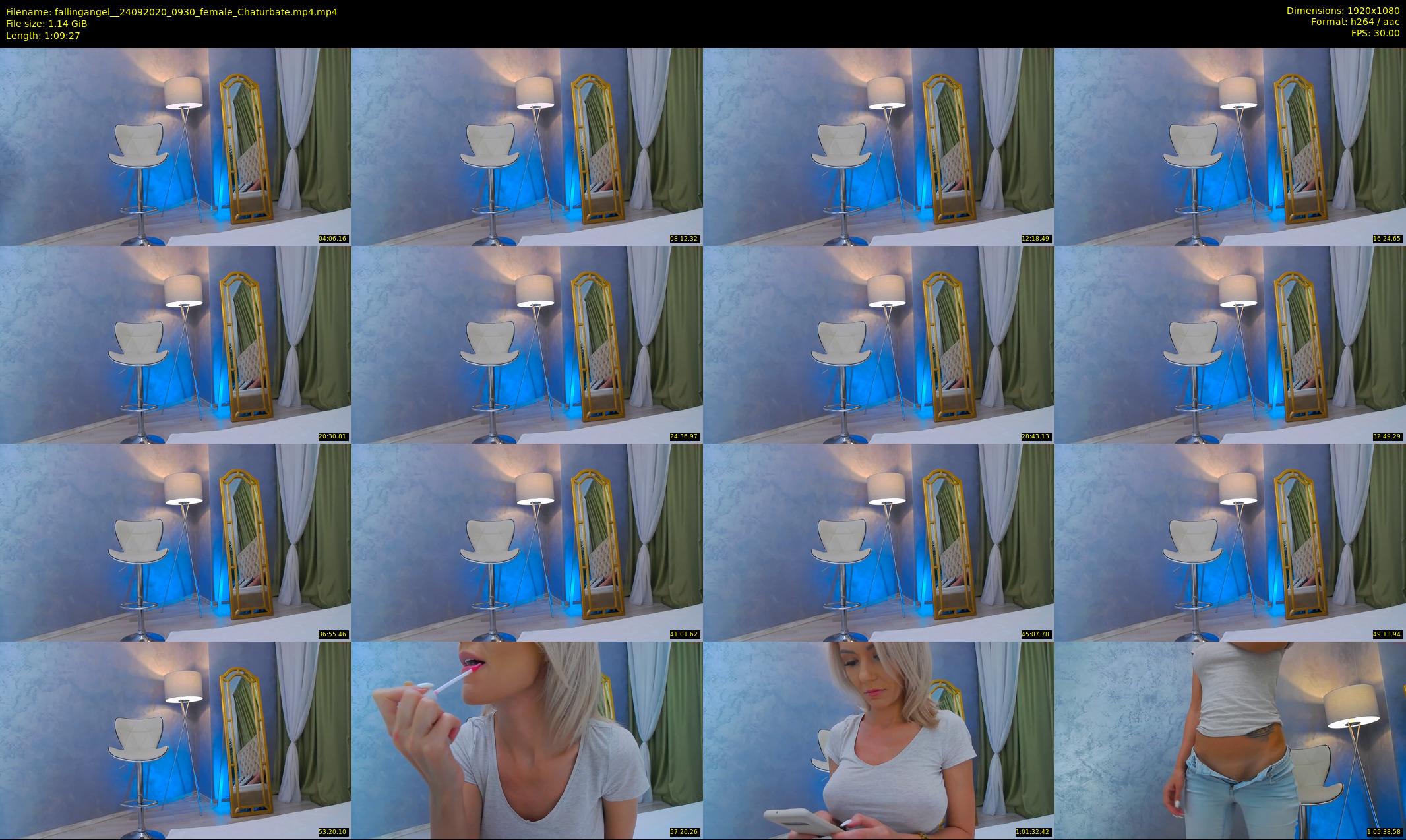 fallingangel_ — 70 minute Chaturbate female cam show recording, 1080p, Sep 24, 2020