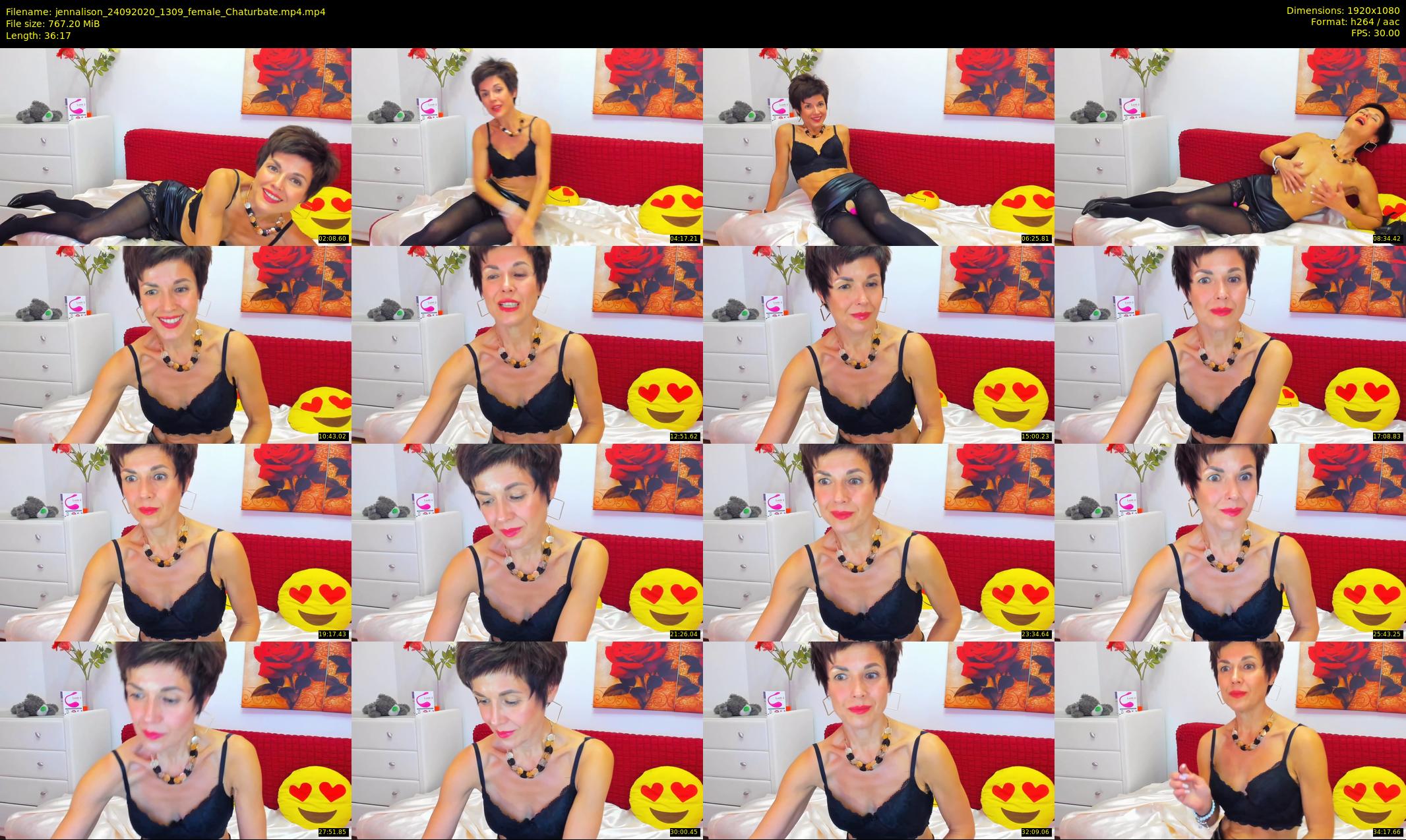 jennalison — 37 minute Chaturbate female cam show recording, 1080p, Sep 24, 2020