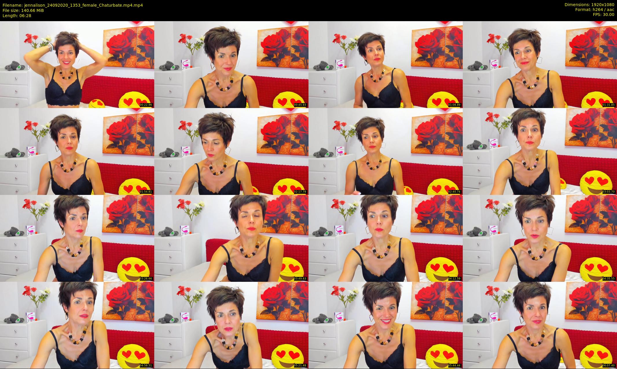 jennalison — 7 minute Chaturbate female cam show recording, 1080p, Sep 24, 2020