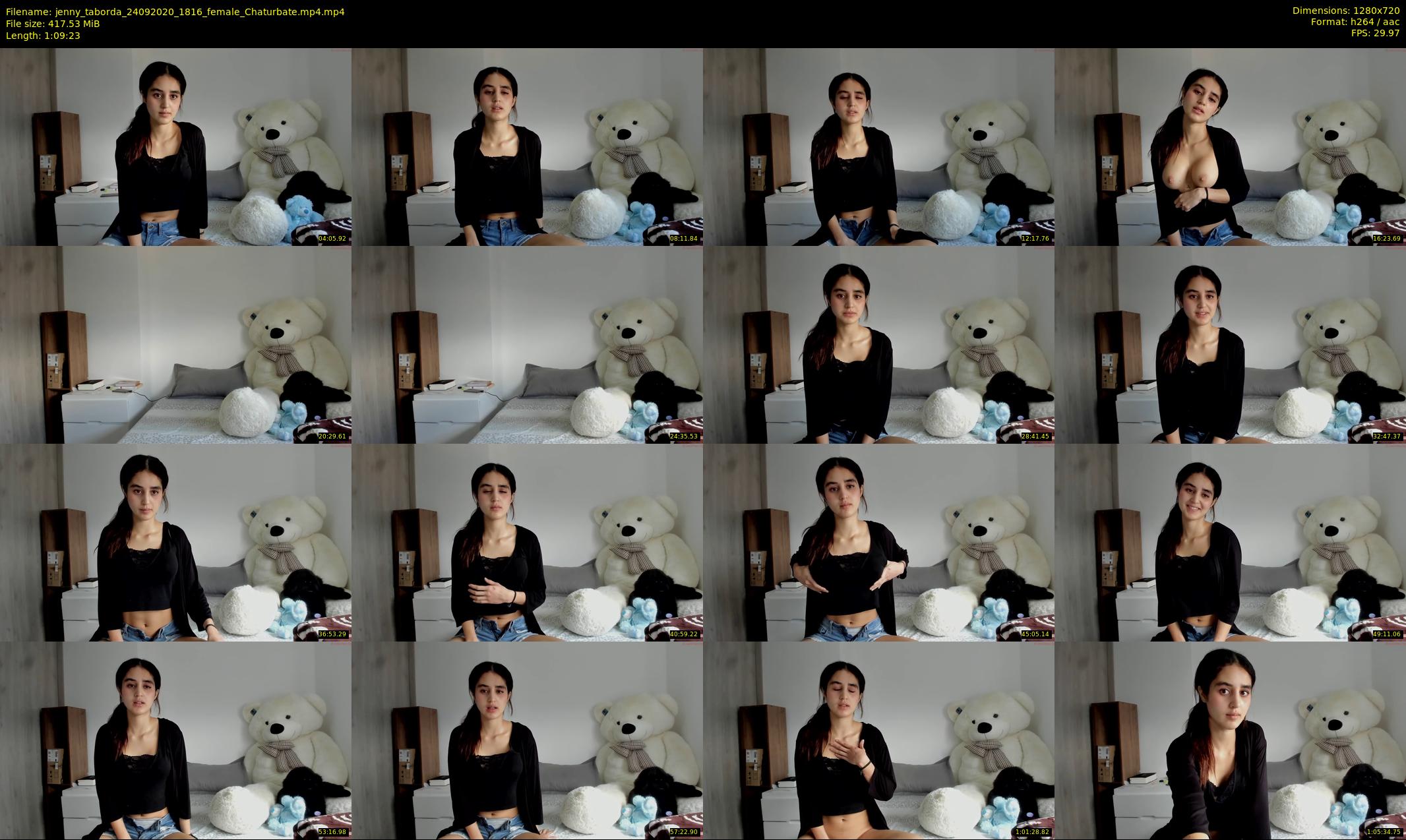jenny_taborda — 70 minute Chaturbate female cam show recording, 720p, Sep 24, 2020