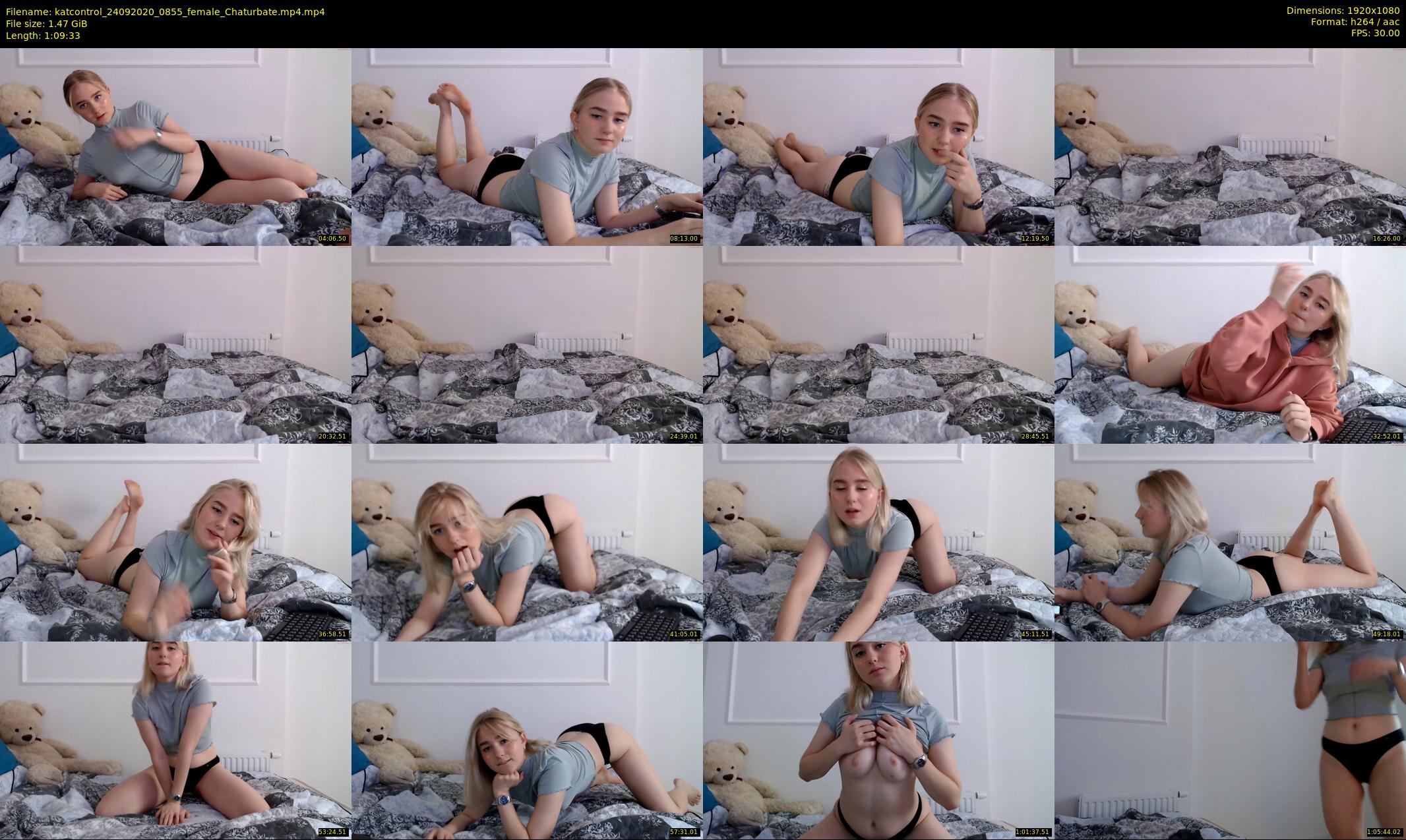 katcontrol — 70 minute Chaturbate female cam show recording, 1080p, Sep 24, 2020
