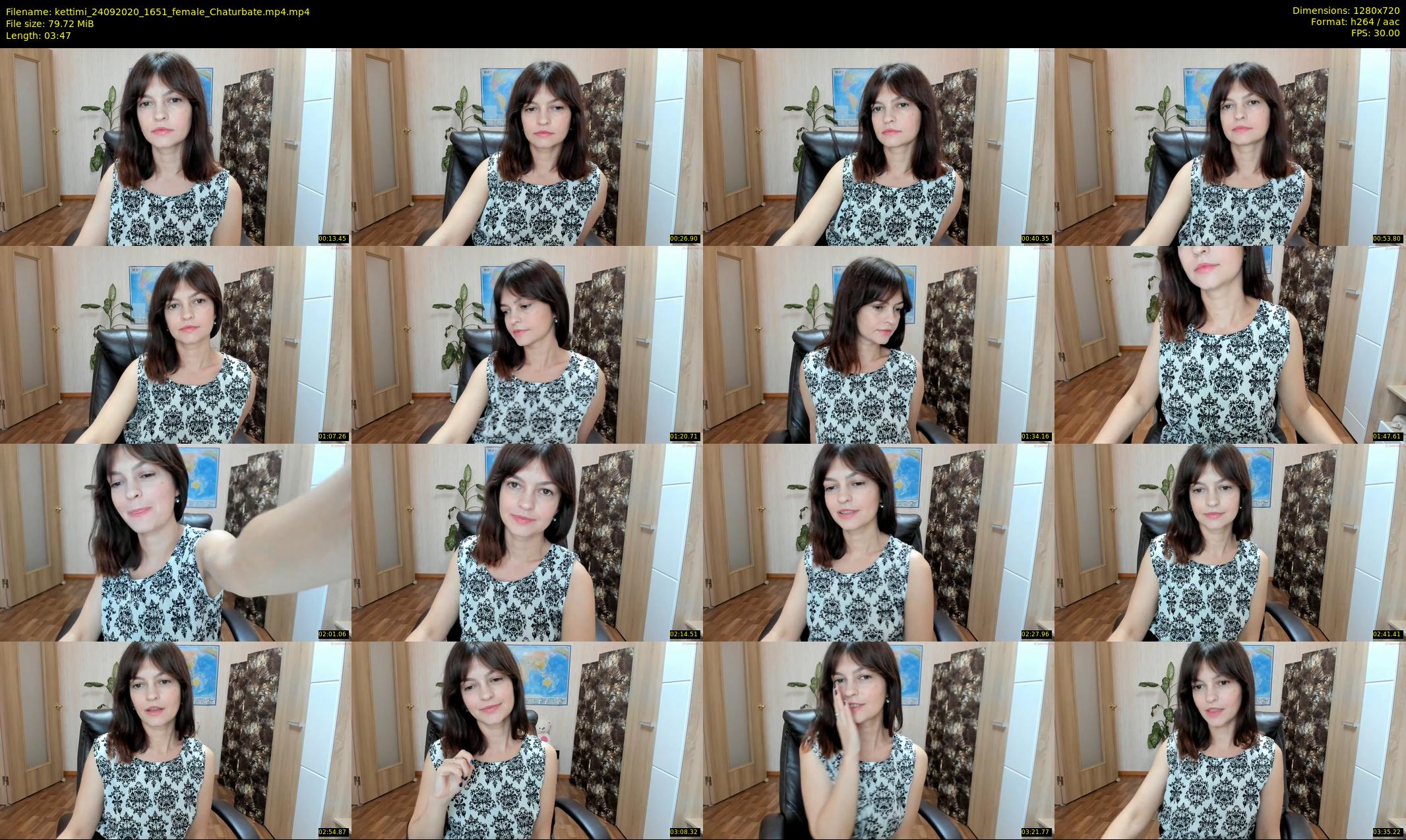 kettimi — 4 minute Chaturbate female cam show recording, 720p, Sep 24, 2020