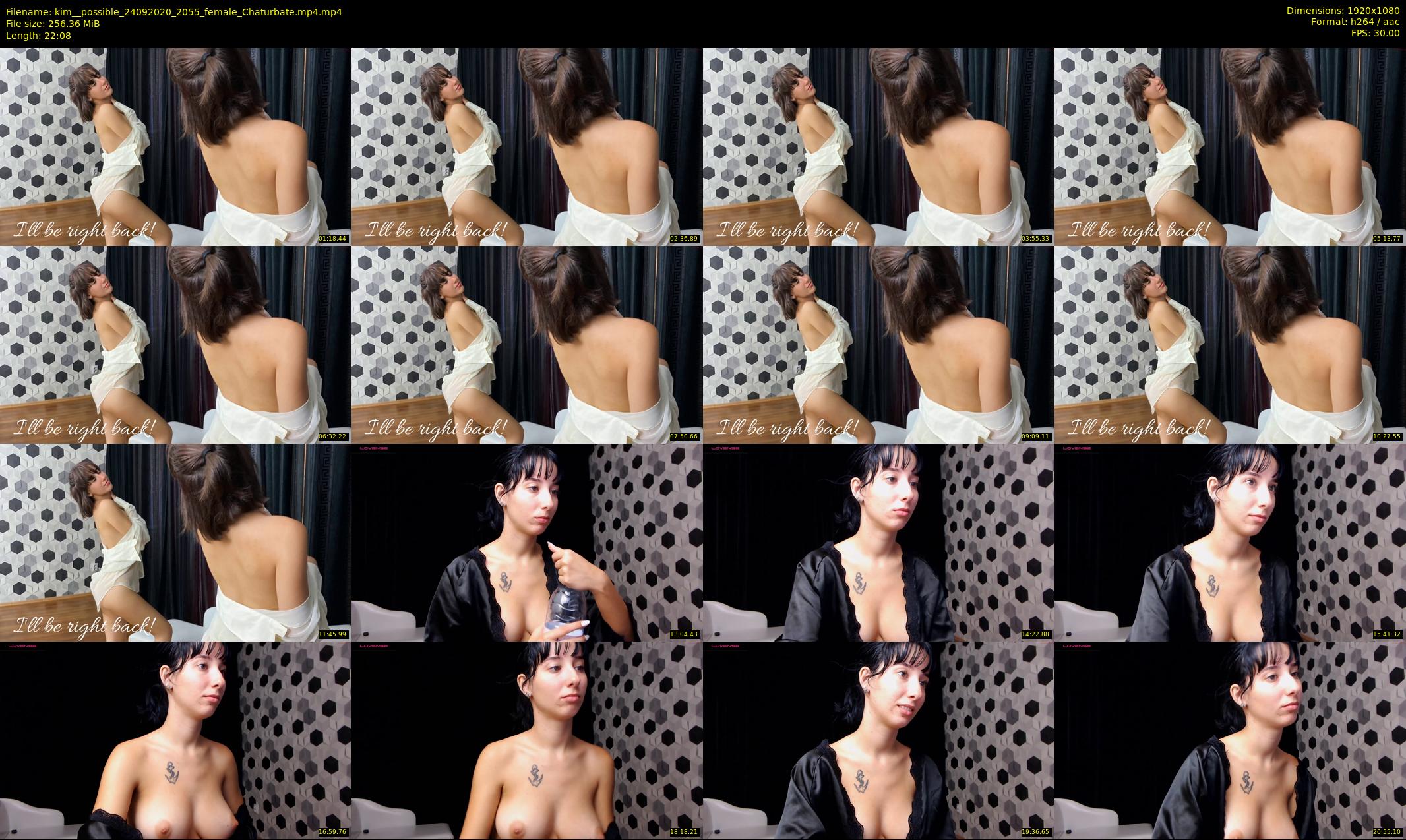 kim__possible — 23 minute Chaturbate female cam show recording, 1080p, Sep 24, 2020