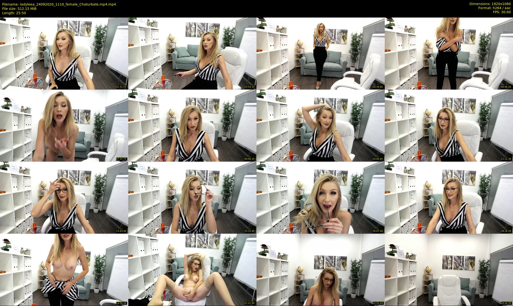 ladyleea — 26 minute Chaturbate female cam show recording, 1080p, Sep 24, 2020