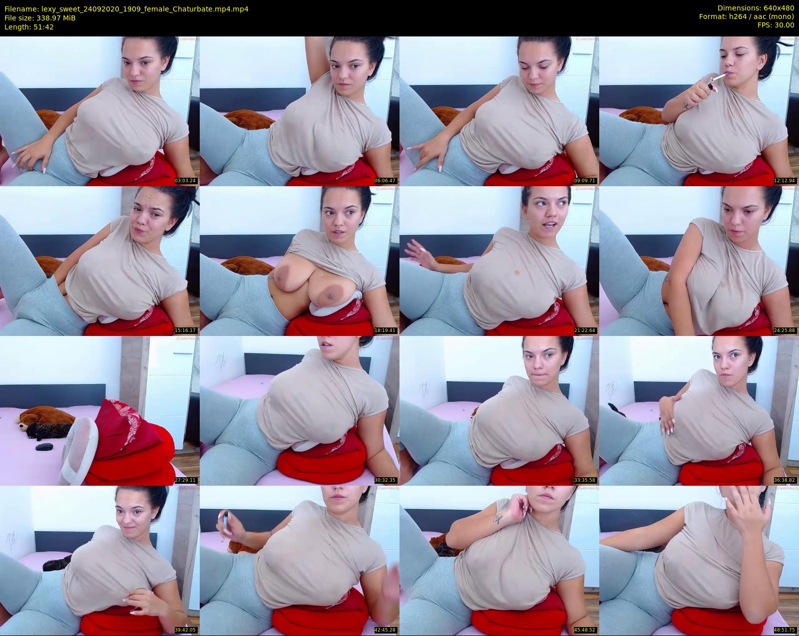 lexy_sweet — 52 minute Chaturbate female cam show recording, 480p, Sep 24, 2020