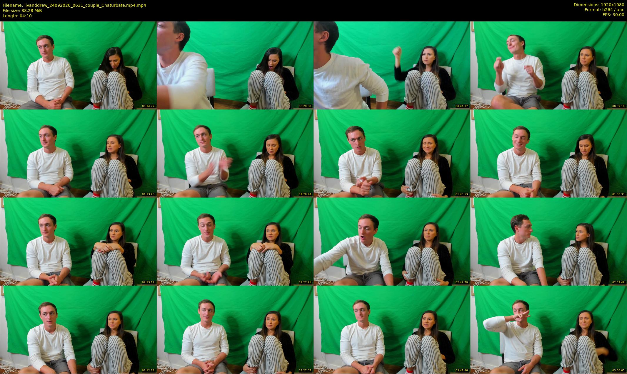 livanddrew — 5 minute Chaturbate couple cam show recording, 1080p, Sep 24, 2020