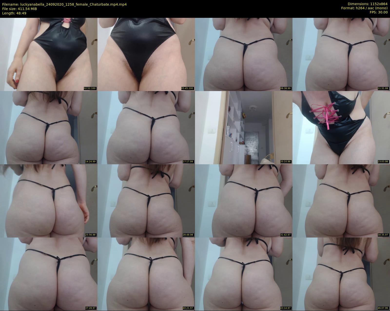 luckyanabella — 49 minute Chaturbate female cam show recording, 720p, Sep 24, 2020