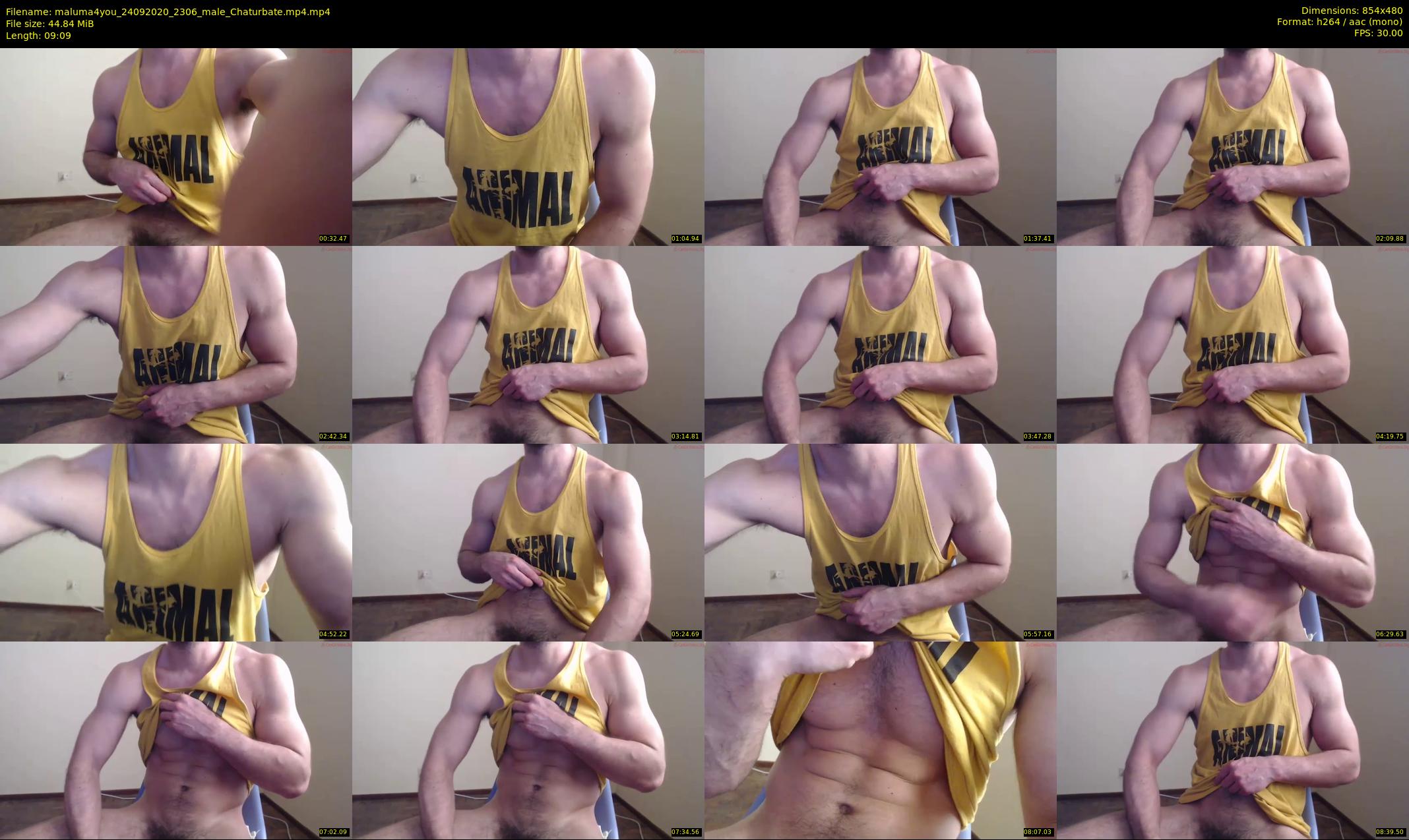 maluma4you — 10 minute Chaturbate male cam show recording, 480p, Sep 24, 2020