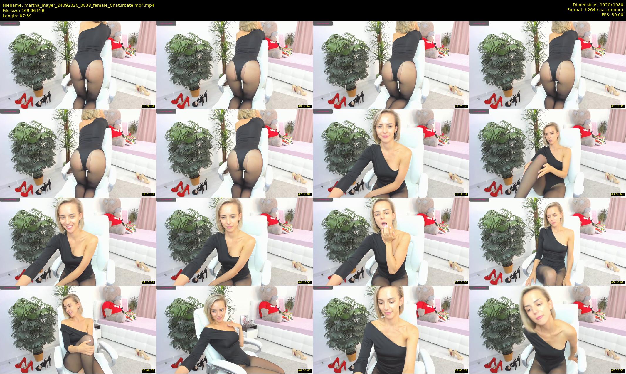 martha_mayer — 8 minute Chaturbate female cam show recording, 1080p, Sep 24, 2020