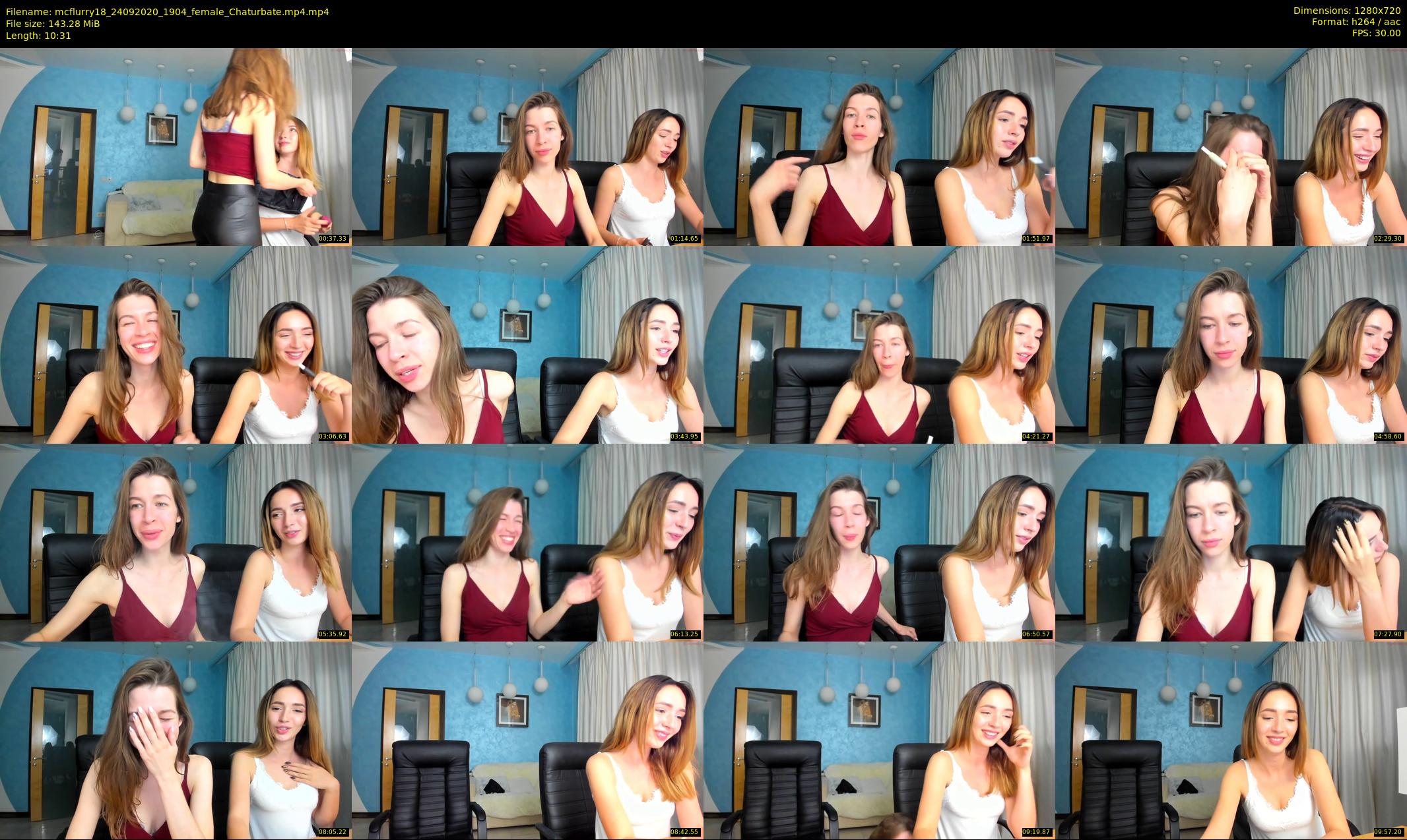mcflurry18 — 11 minute Chaturbate female cam show recording, 720p, Sep 24, 2020