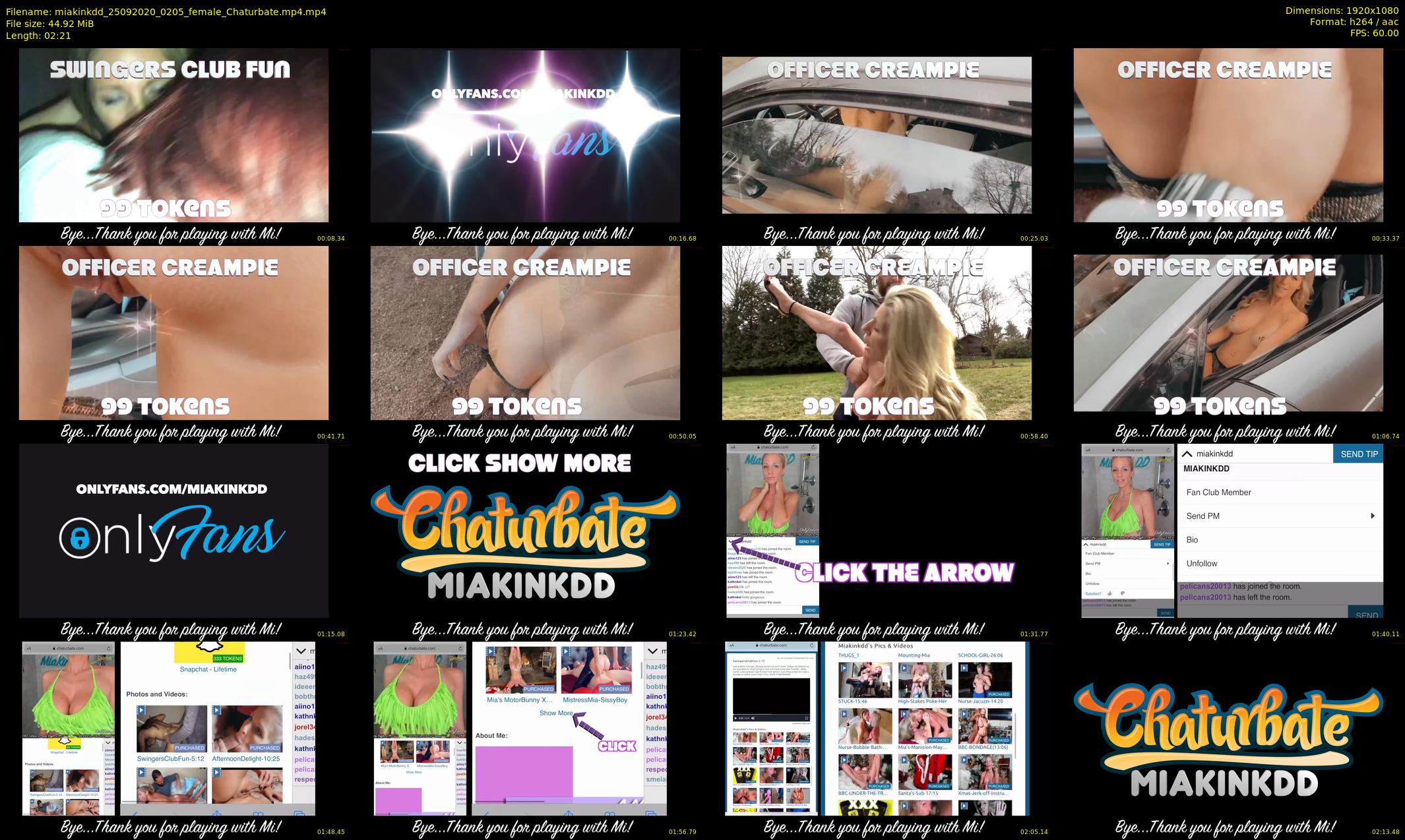 miakinkdd — 3 minute Chaturbate female cam show recording, 1080p, Sep 25, 2020