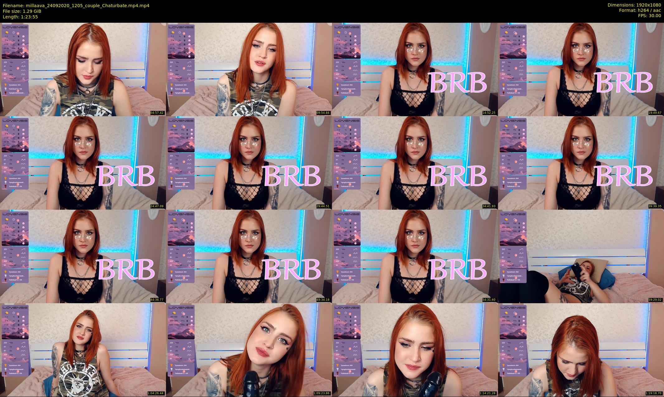 millaava — 84 minute Chaturbate female cam show recording, 1080p, Sep 24, 2020