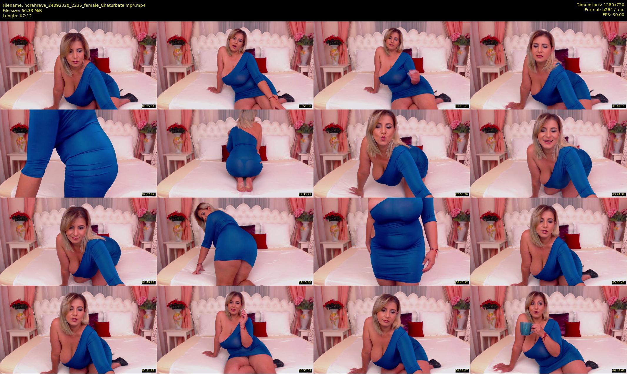 norahreve — 8 minute Chaturbate female cam show recording, 720p, Sep 24, 2020