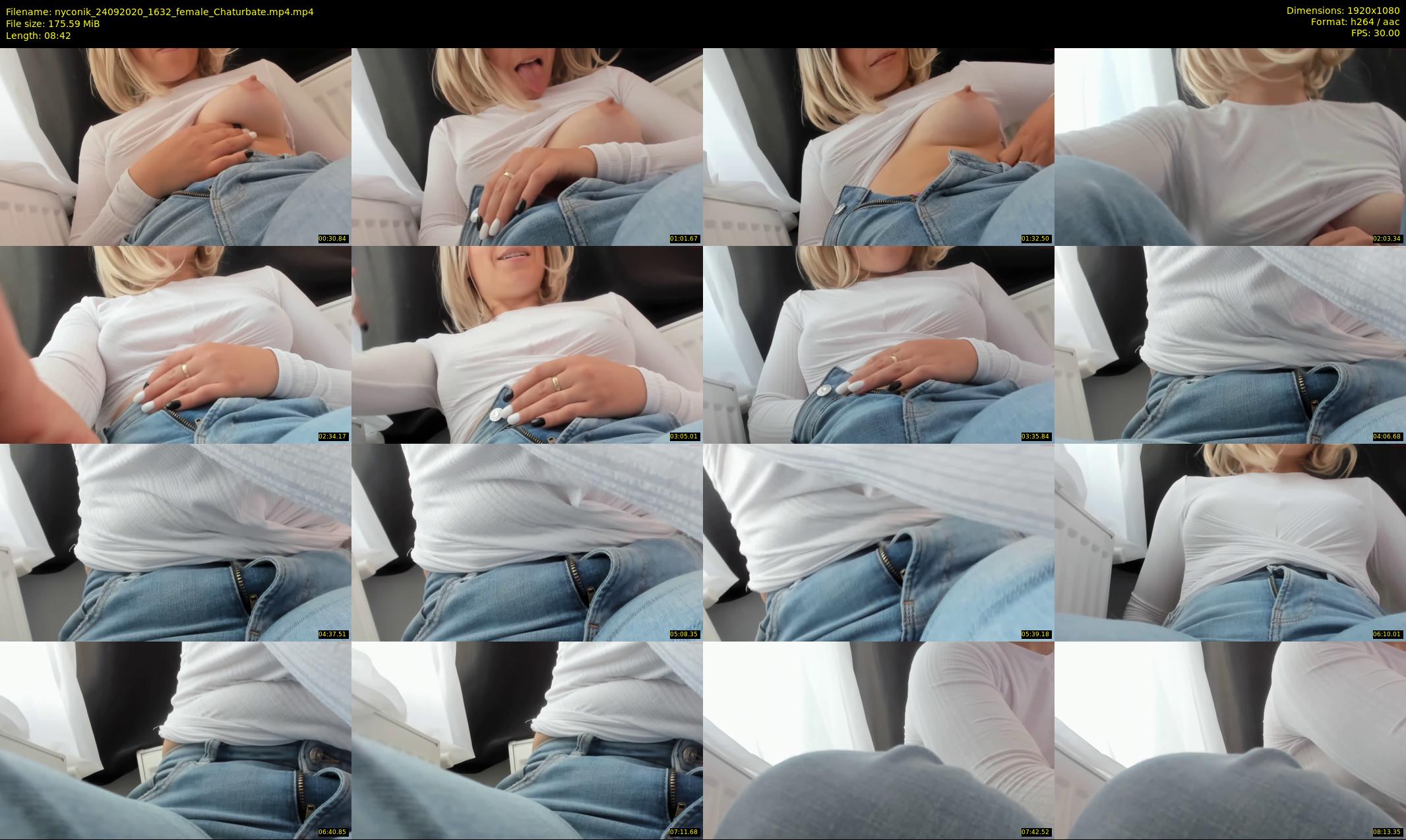 nyconik — 9 minute Chaturbate female cam show recording, 1080p, Sep 24, 2020