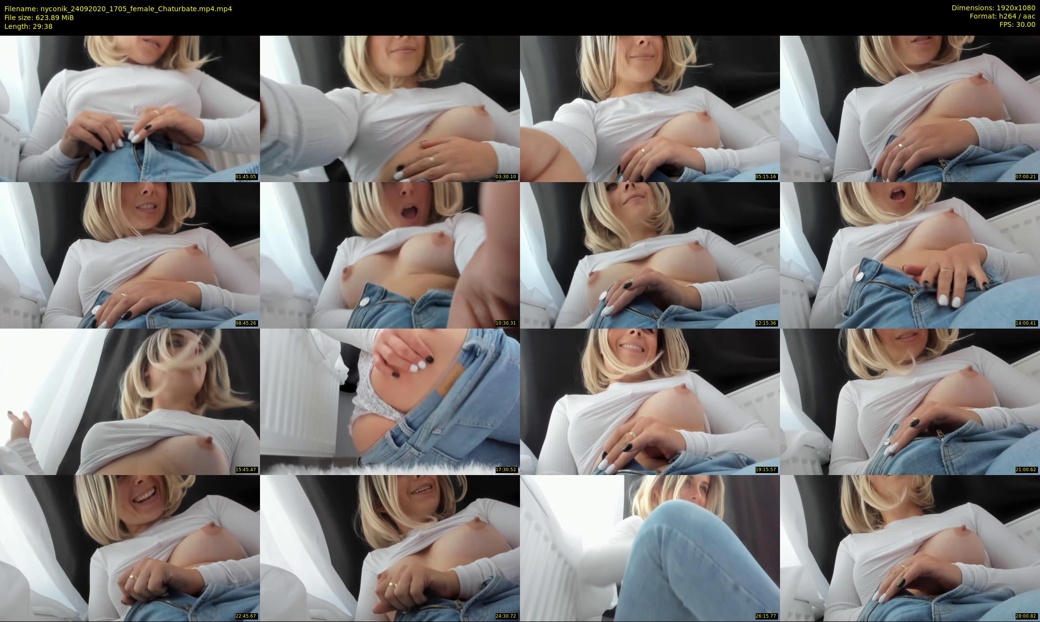 nyconik — 30 minute Chaturbate female cam show recording, 1080p, Sep 24, 2020