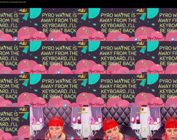 pyrowayne — 3 minute Chaturbate female cam show recording, 720p, Sep 25, 2020