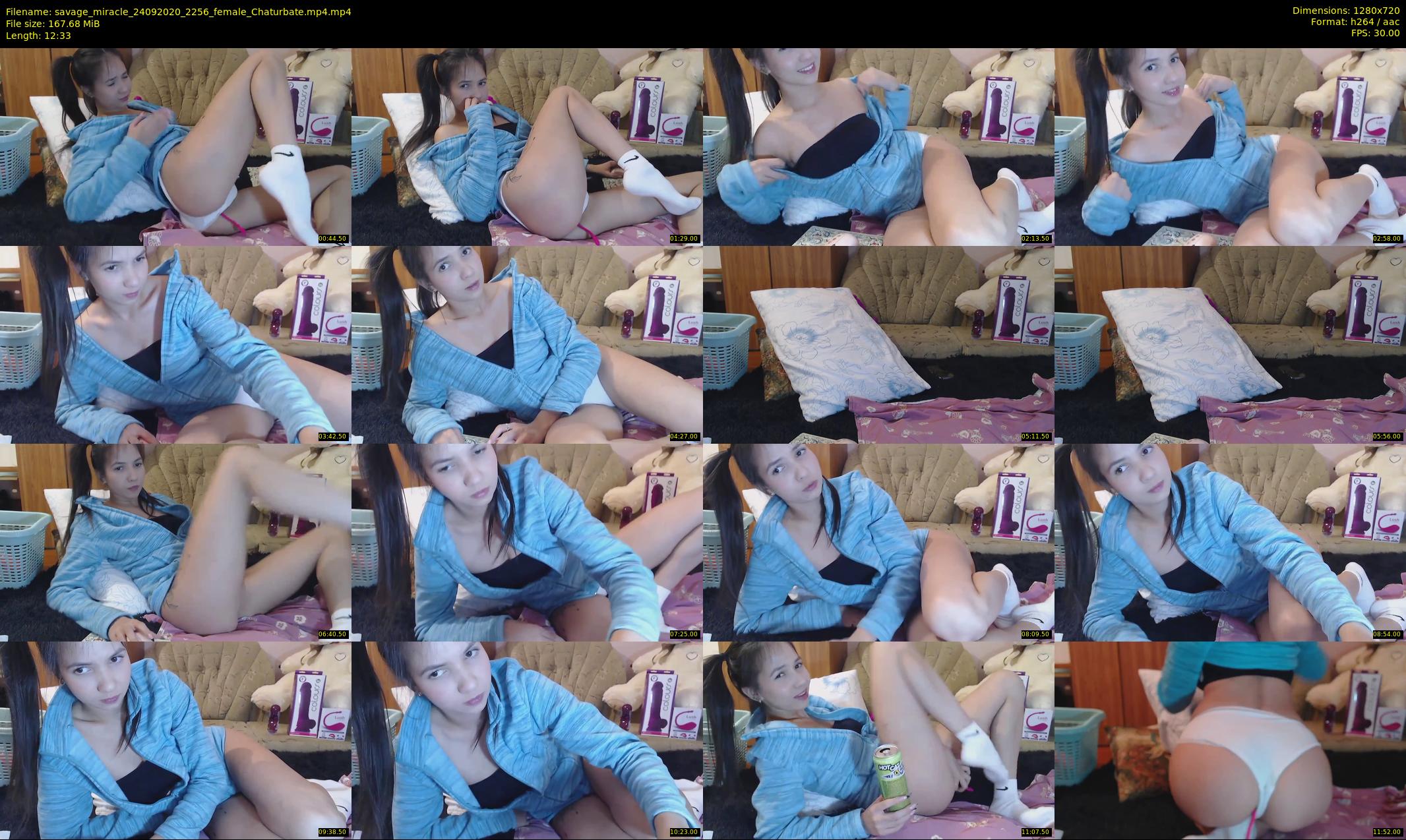 savage_miracle — 13 minute Chaturbate female cam show recording, 720p, Sep 24, 2020