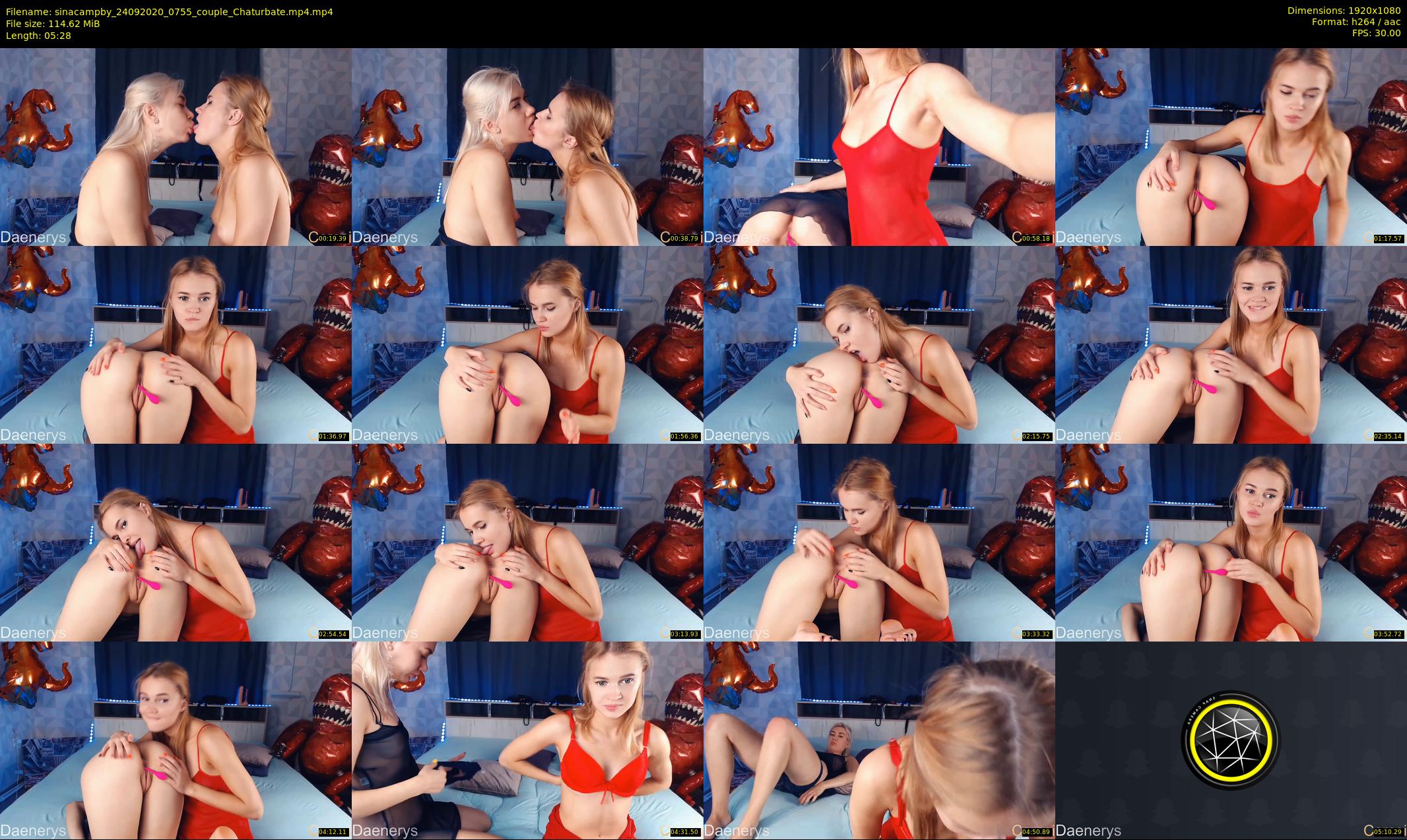 sinacampby — 6 minute Chaturbate couple cam show recording, 1080p, Sep 24, 2020