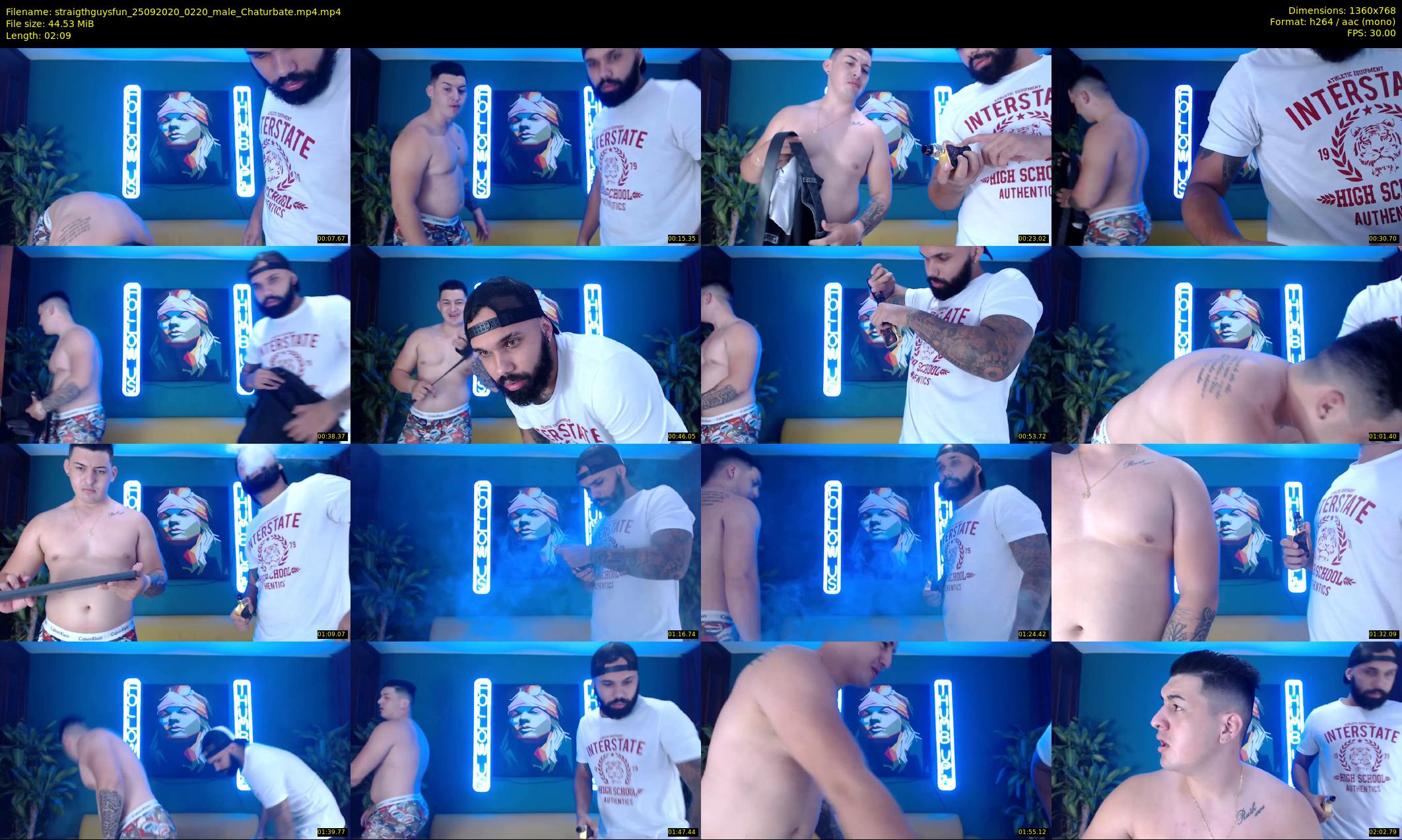 straigthguysfun — 3 minute Chaturbate male cam show recording, 720p, Sep 25, 2020